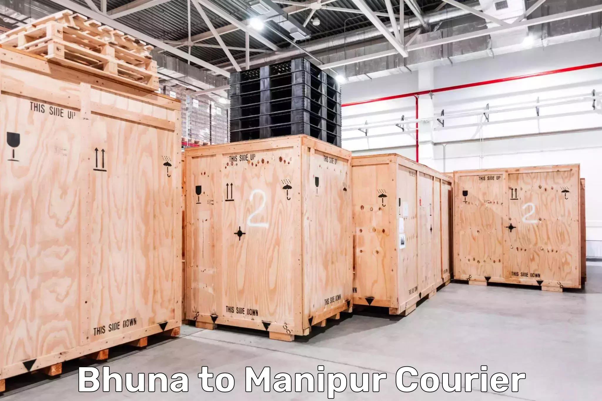 International courier networks Bhuna to Kaptipada