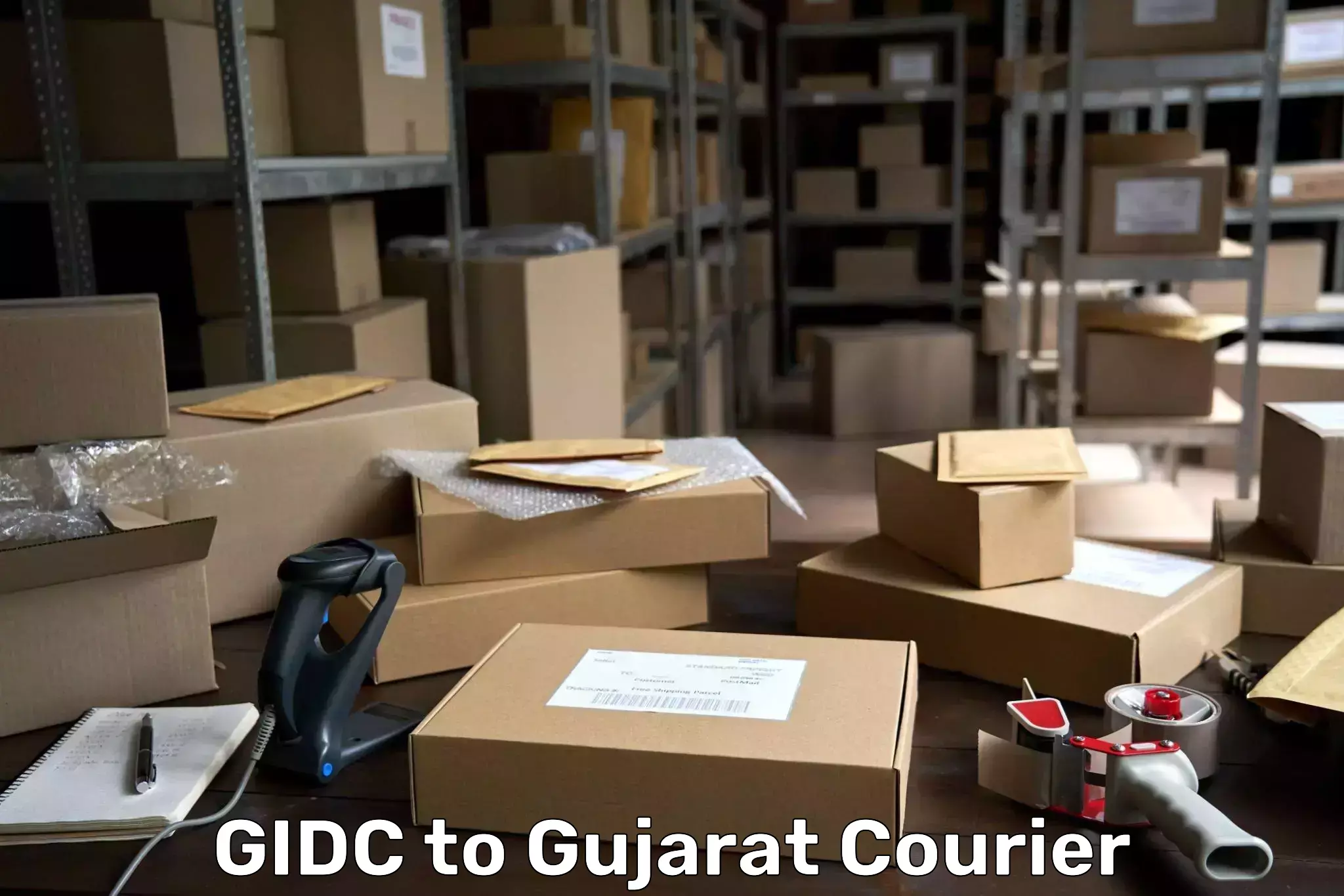 Quick parcel dispatch GIDC to Vadodara