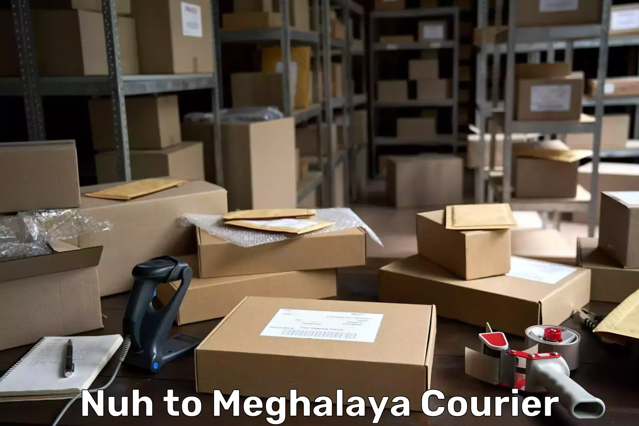 Premium courier services in Nuh to Marshillong