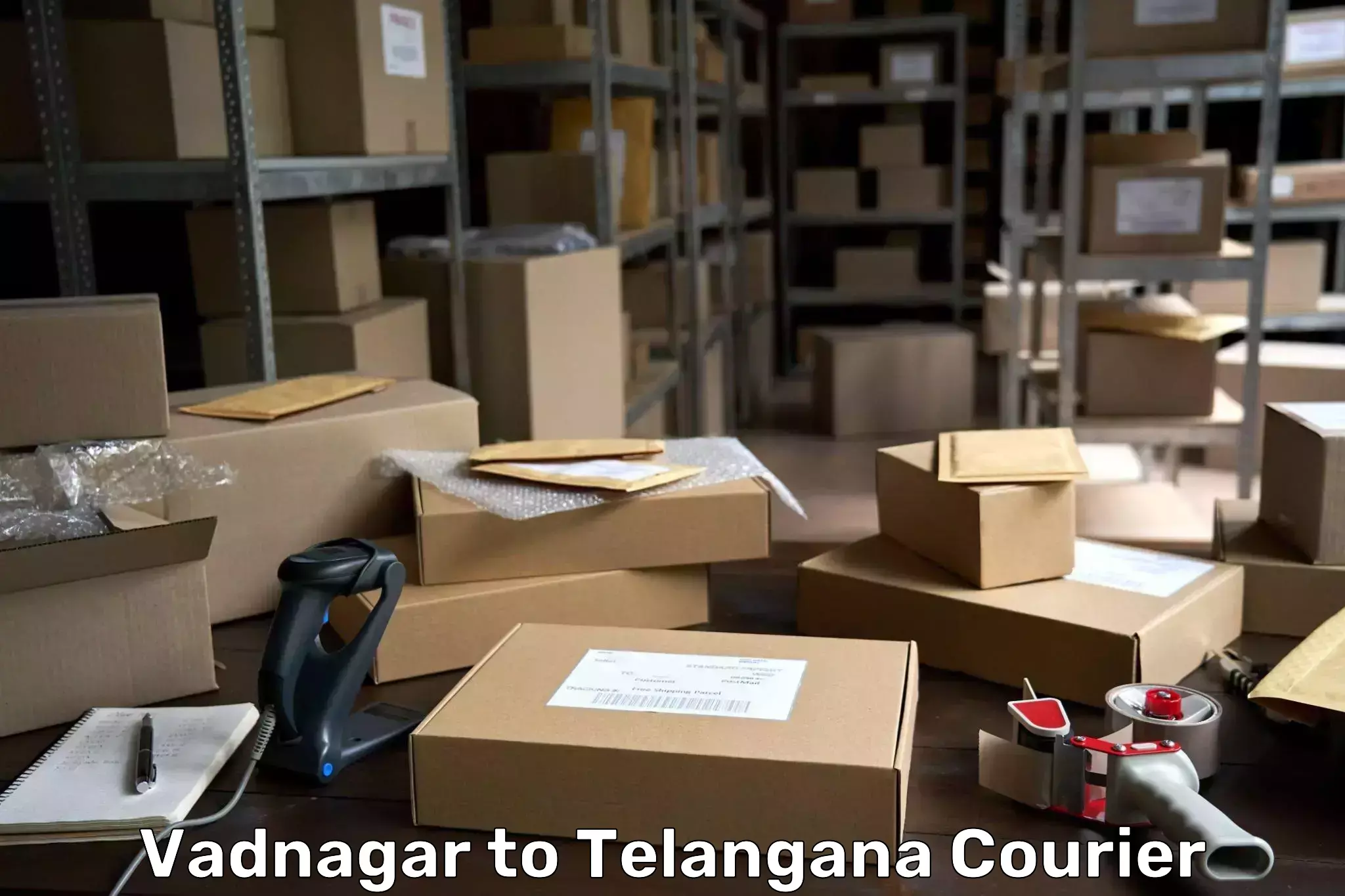 Courier services Vadnagar to Manneguda