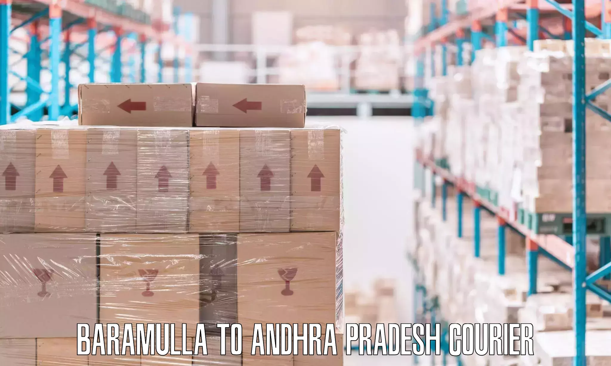 Home goods transport Baramulla to Andhra Pradesh