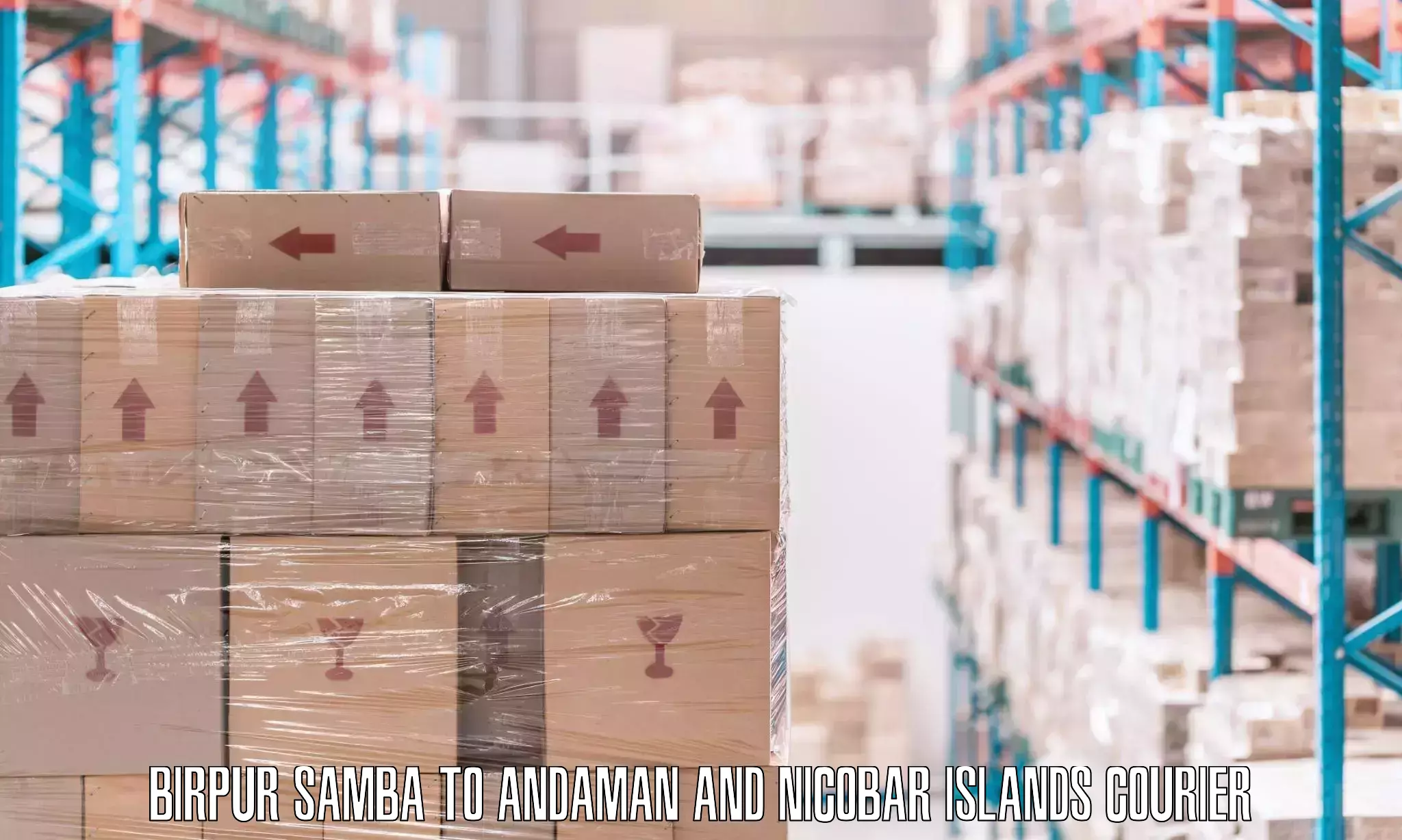 Advanced moving solutions Birpur Samba to Andaman and Nicobar Islands