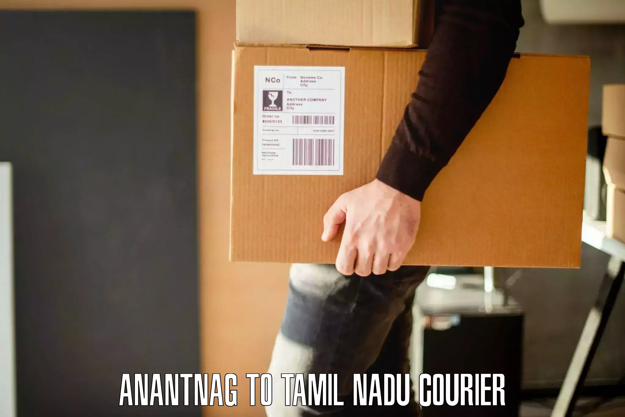 Quality relocation services in Anantnag to Chennai Port