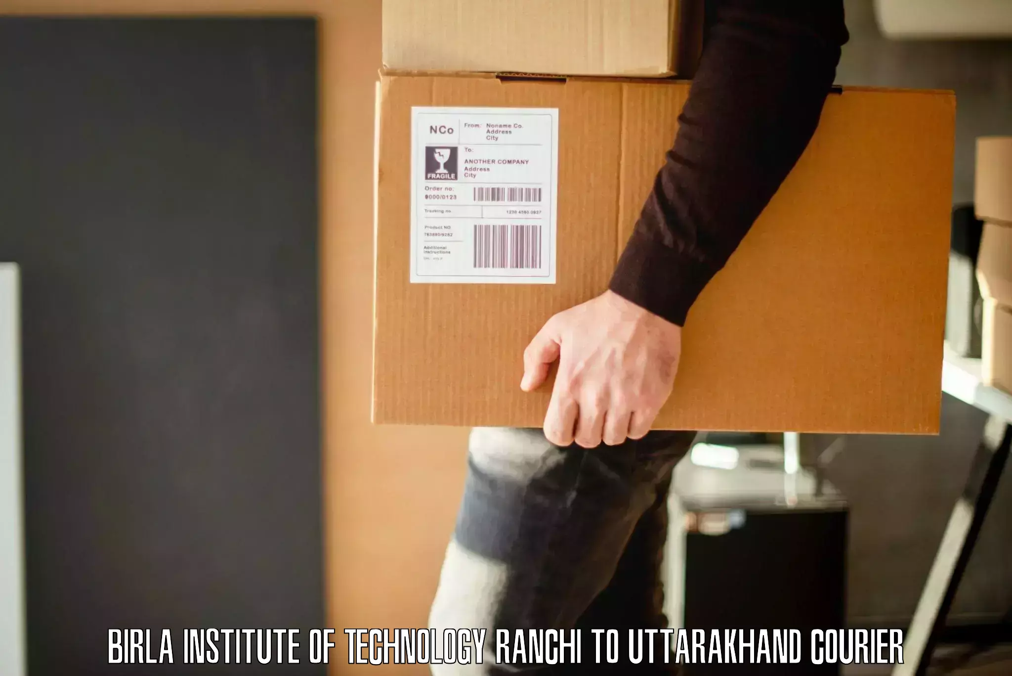 Expert goods movers in Birla Institute of Technology Ranchi to Tehri