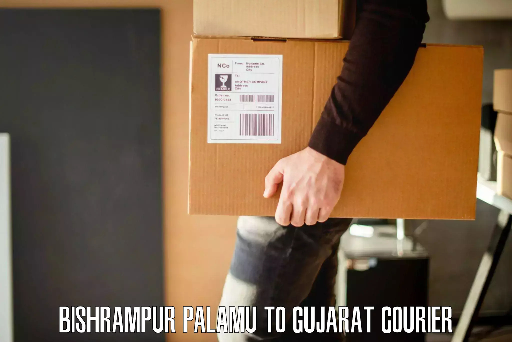 Smooth relocation services Bishrampur Palamu to Gujarat