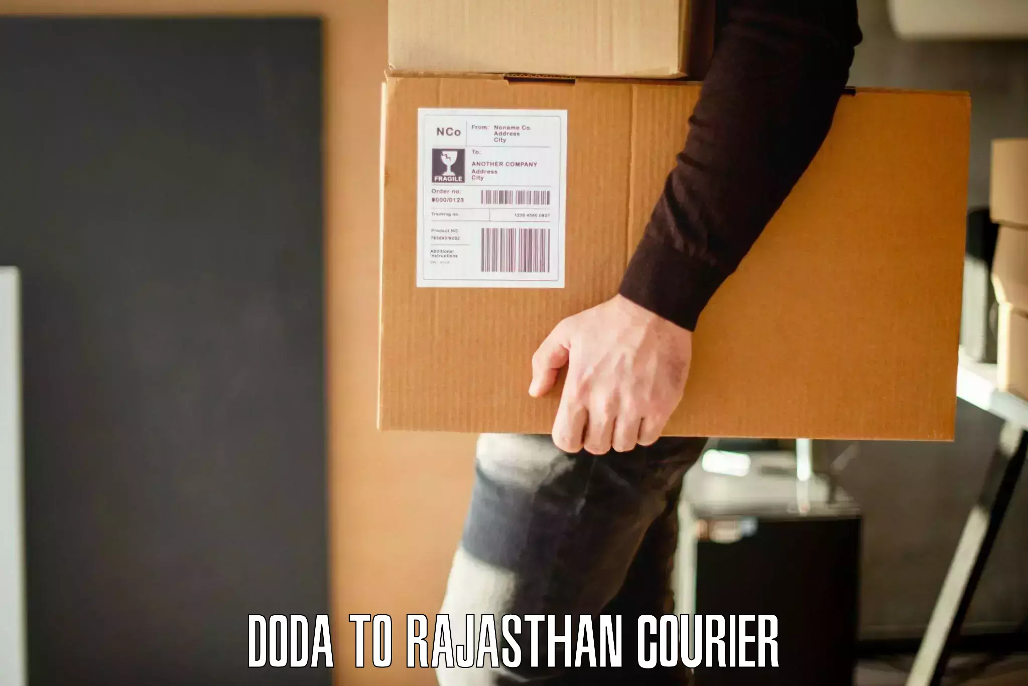 Quick furniture moving Doda to Rajasthan