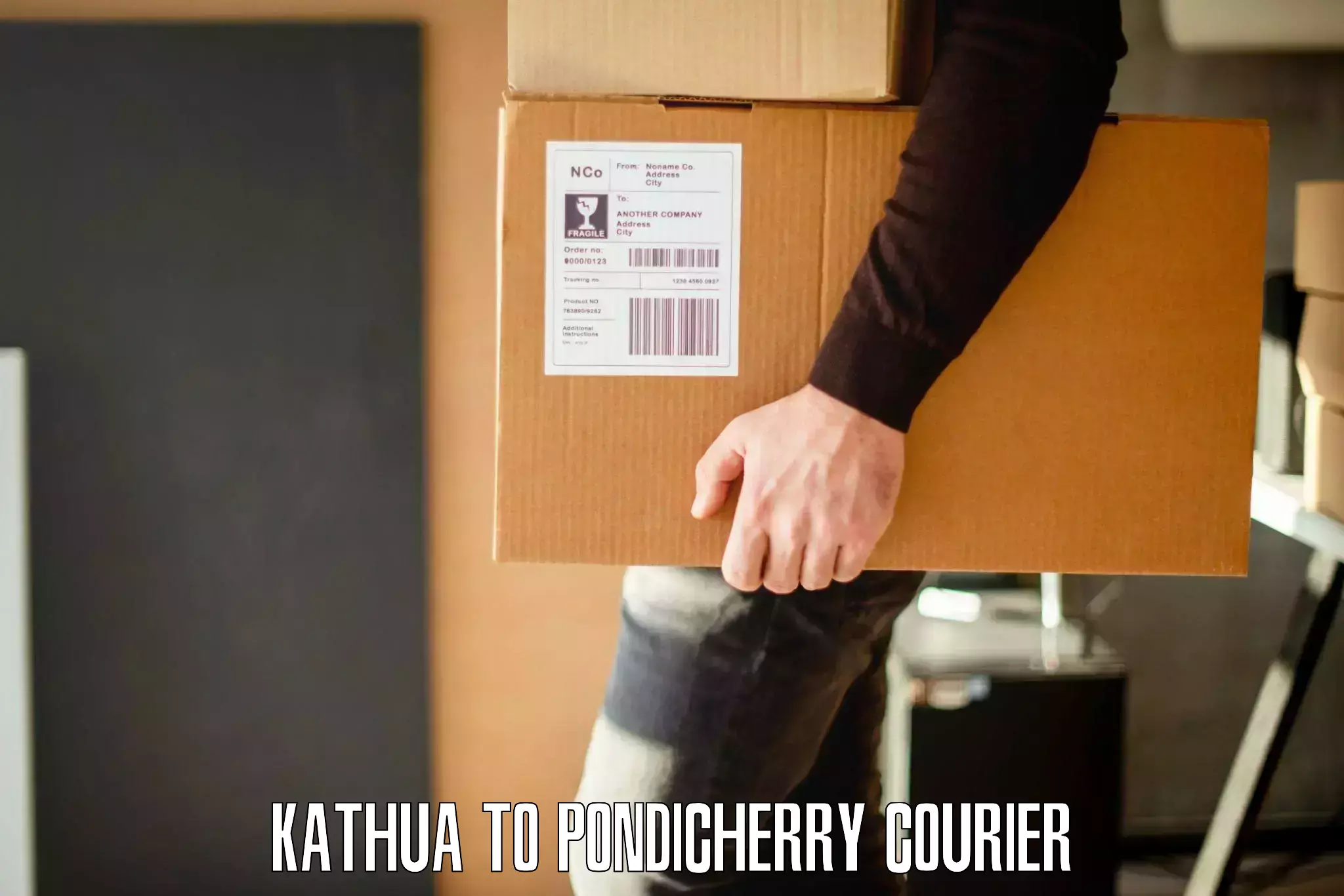Furniture moving experts Kathua to Pondicherry