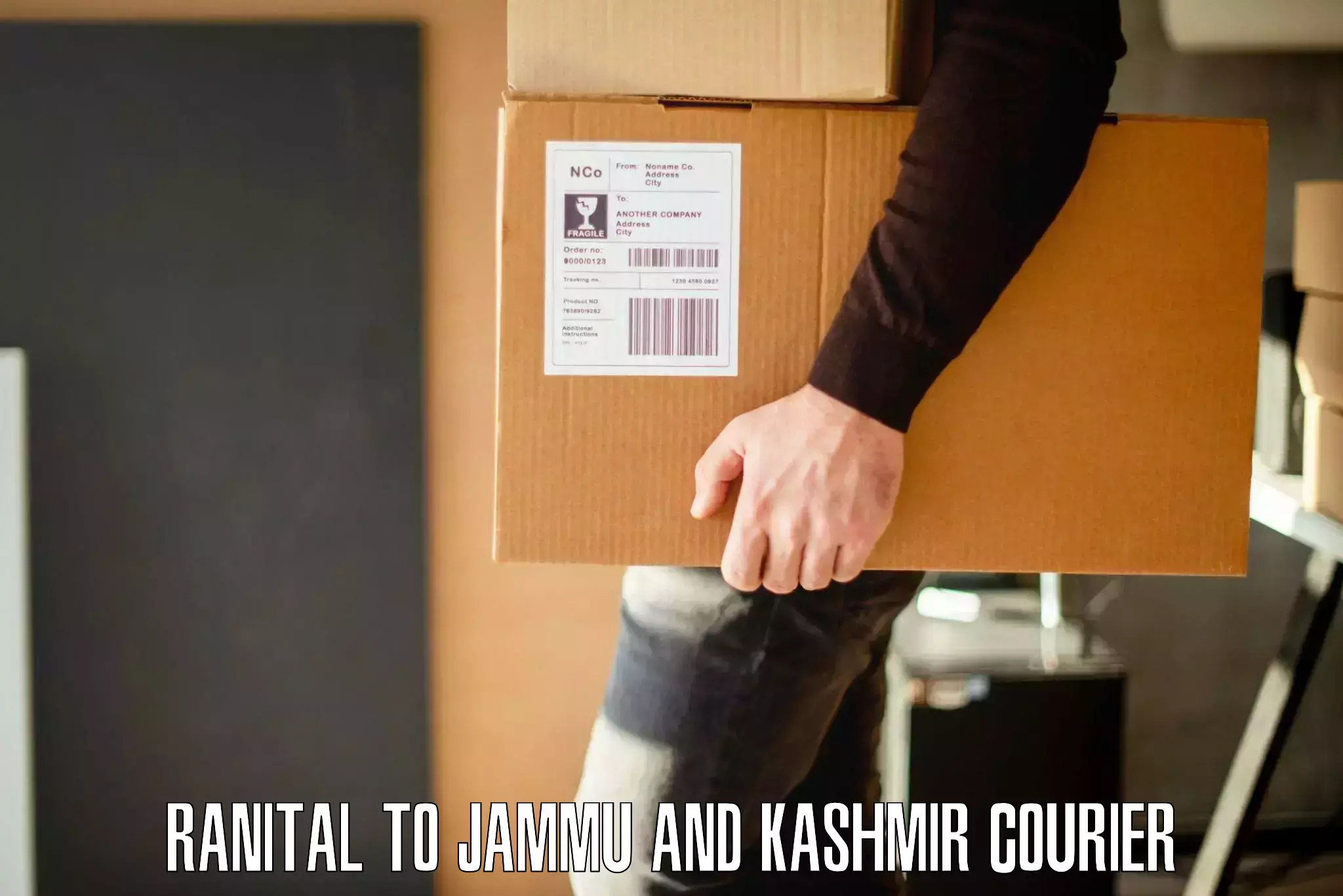 Home shifting experts Ranital to Jammu and Kashmir