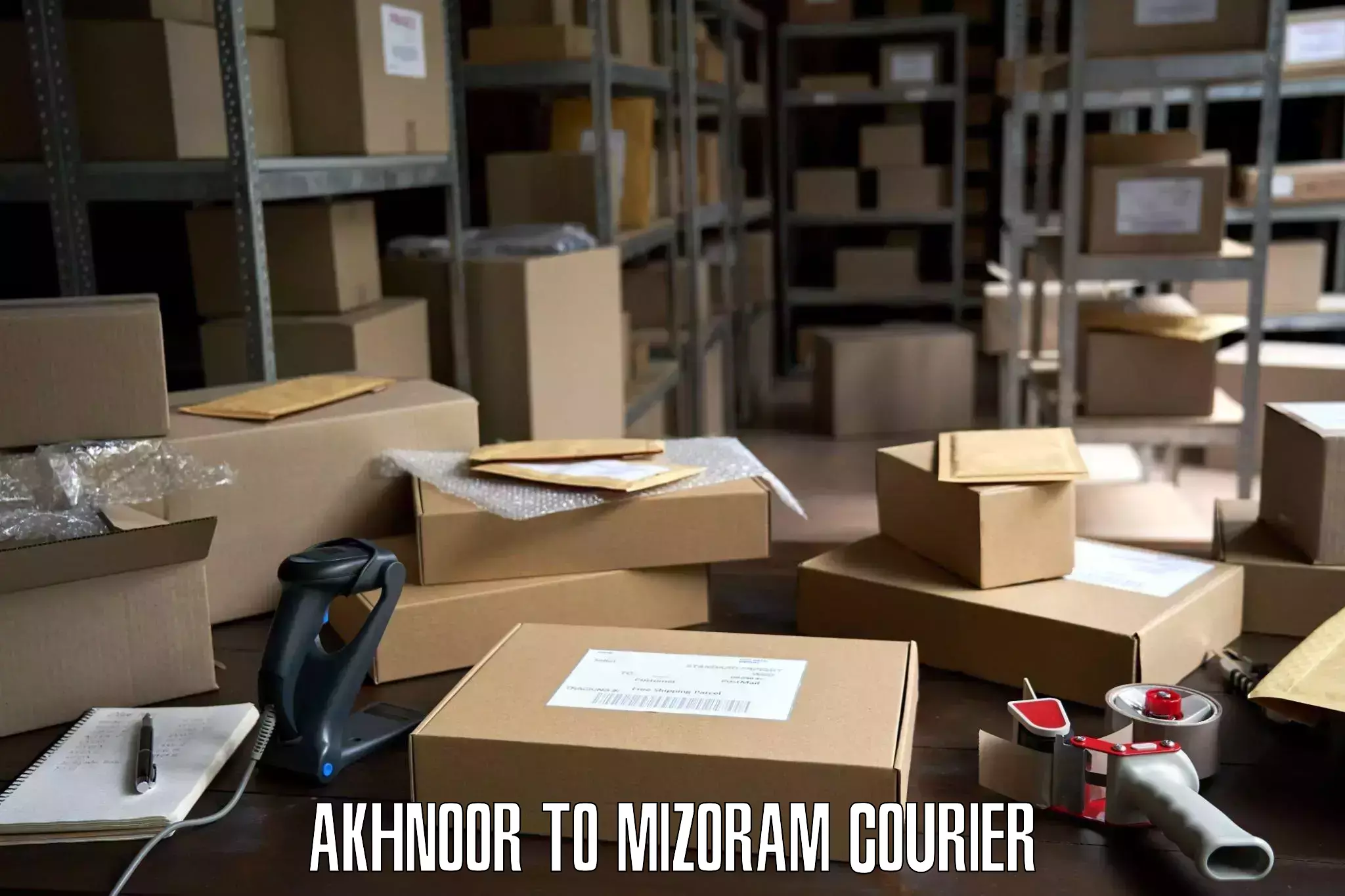 Professional movers and packers Akhnoor to Mizoram