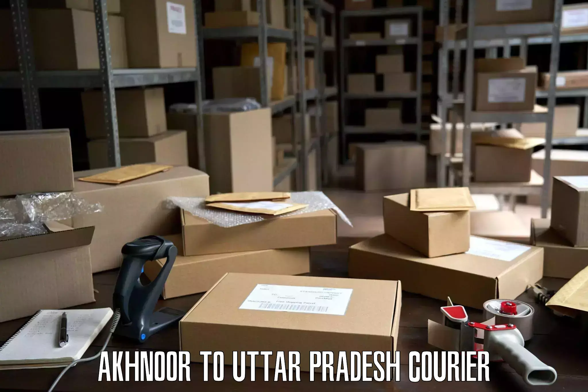 Furniture shipping services Akhnoor to Uttar Pradesh