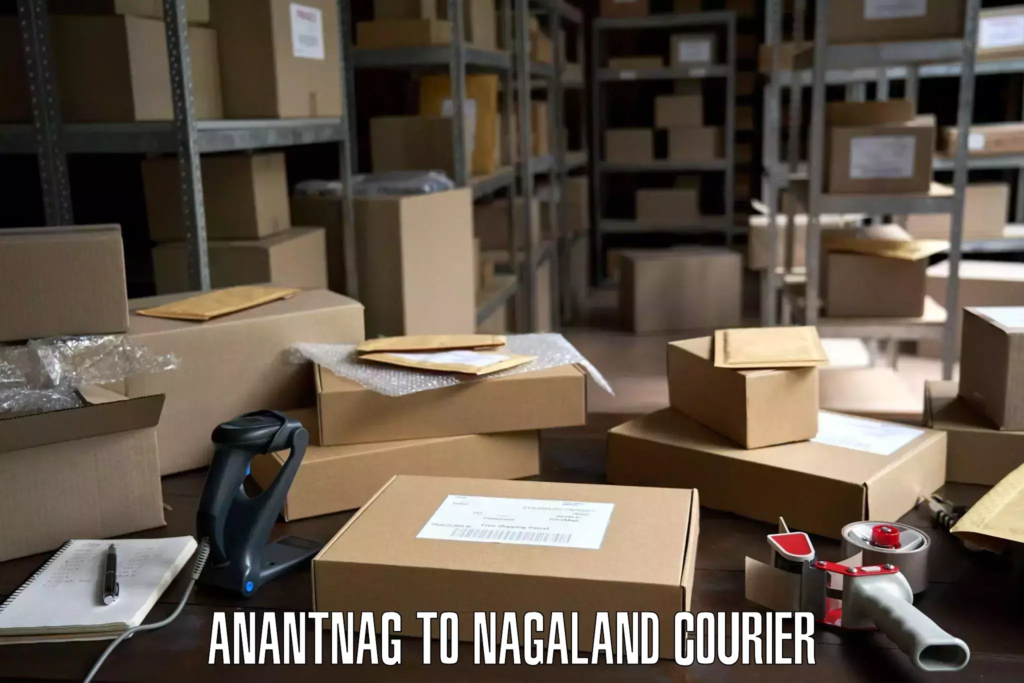Reliable furniture transport Anantnag to Tuensang