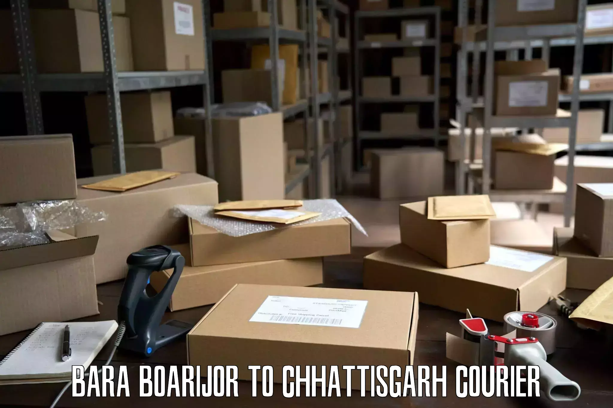 Home relocation and storage Bara Boarijor to Chhattisgarh