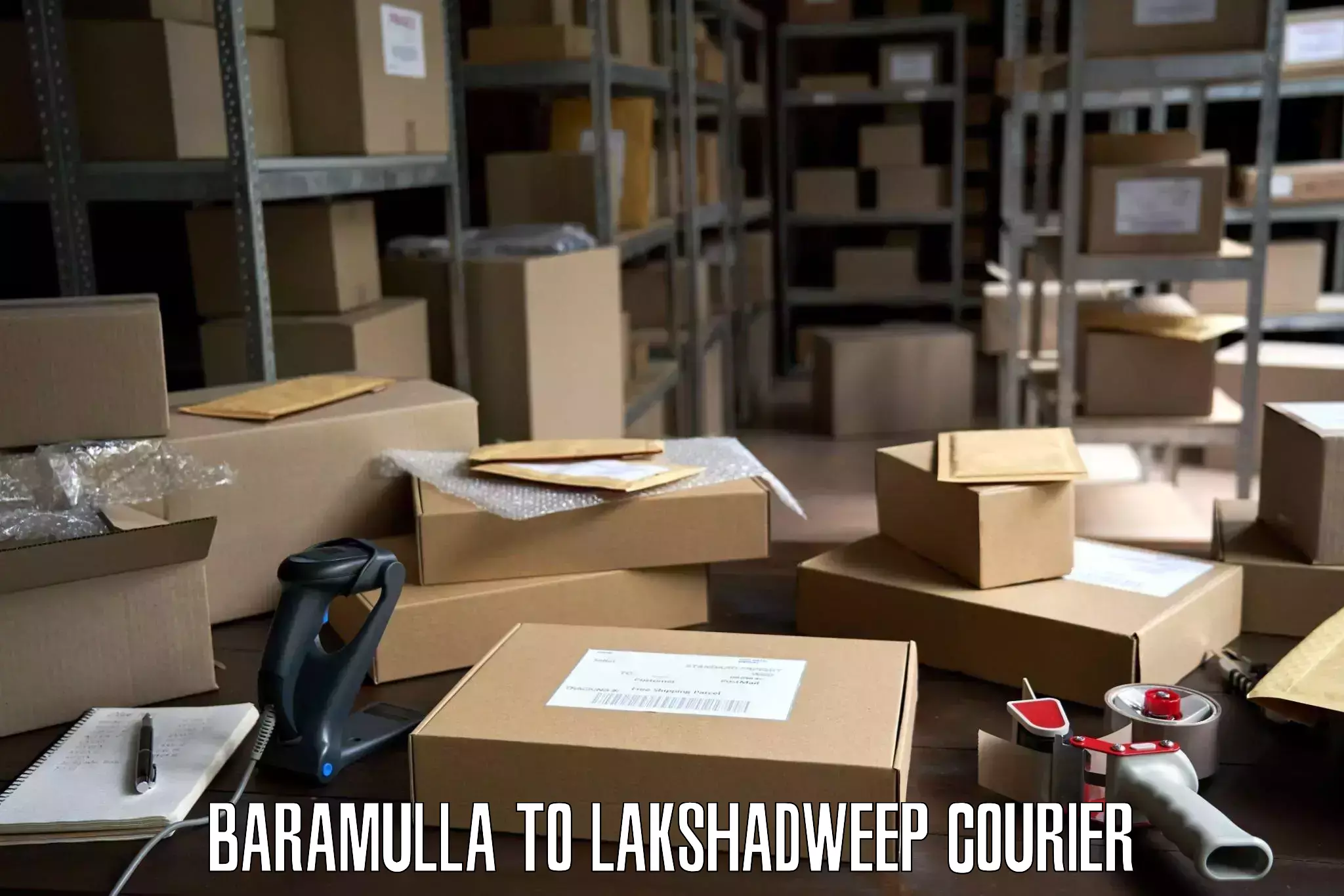 Custom furniture transport Baramulla to Lakshadweep