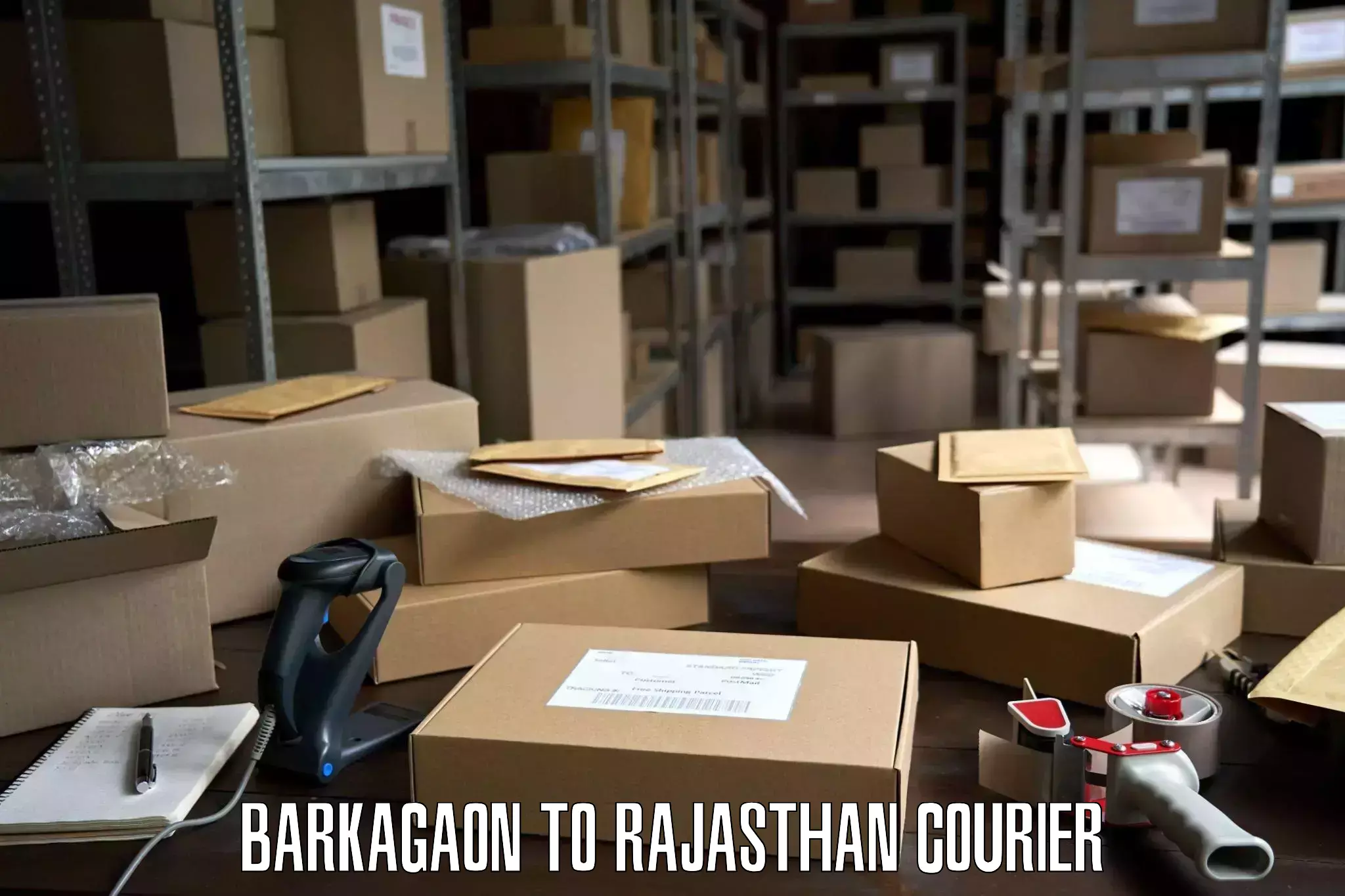 Household goods transport service Barkagaon to Ramgarh Sikar