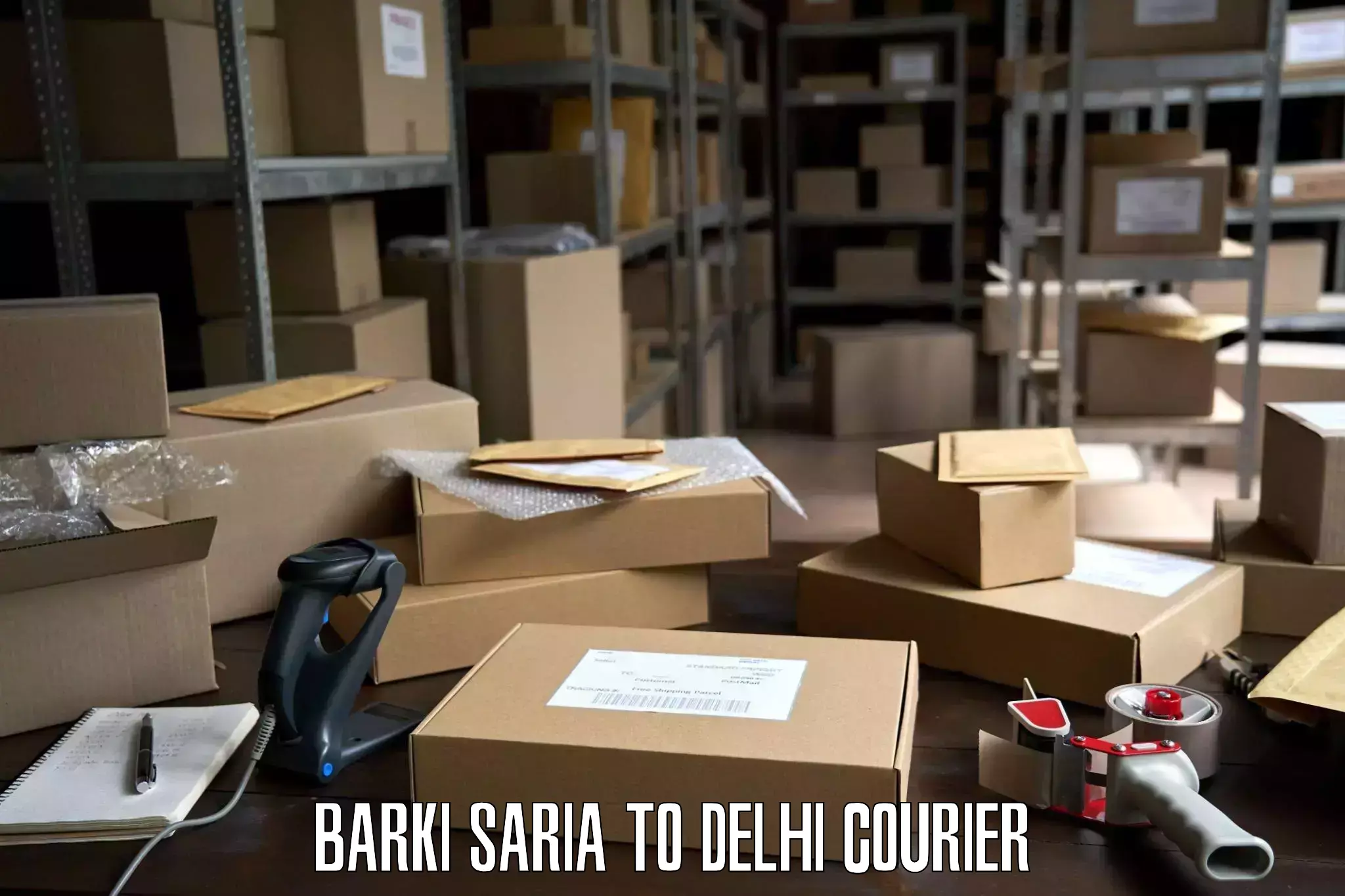 Cost-effective moving options Barki Saria to Indraprastha
