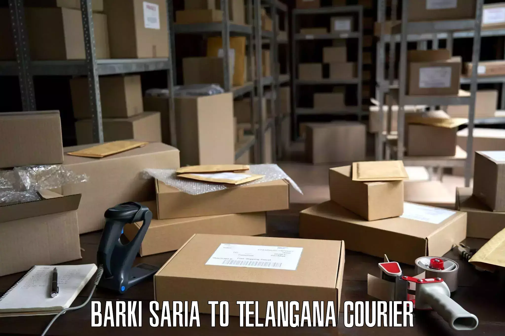 Moving and storage services Barki Saria to Narsapur Medak