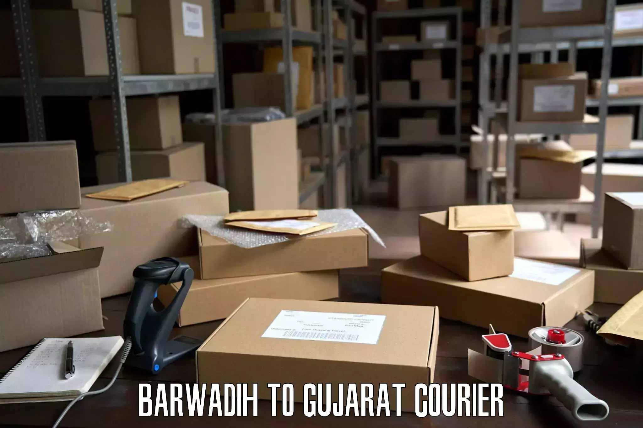 Full-service household moving Barwadih to Gujarat