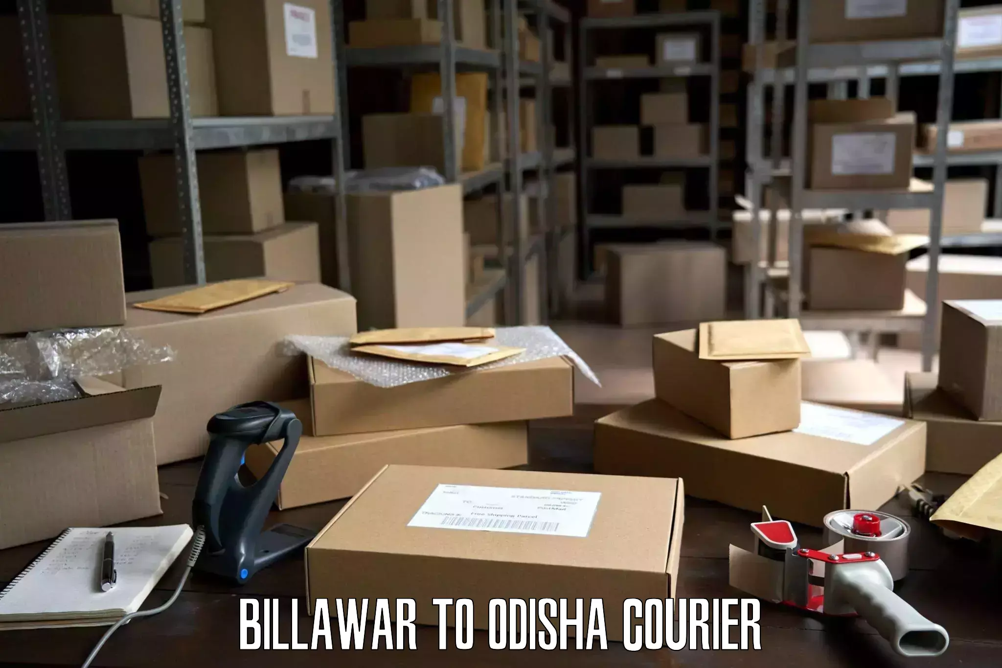 Furniture transport professionals in Billawar to Odisha