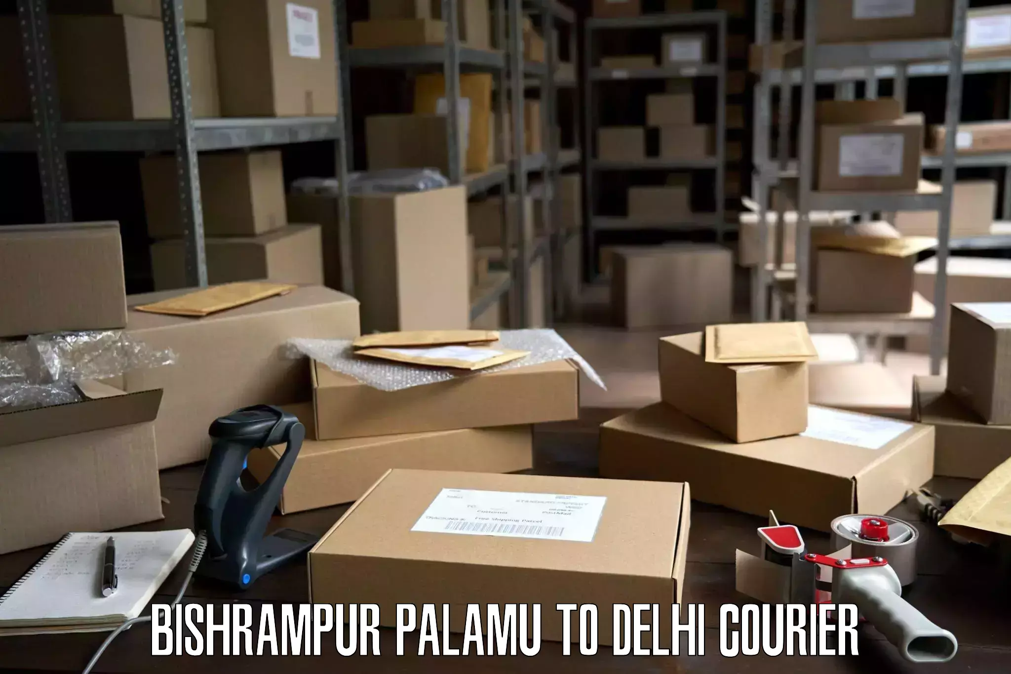 Household moving and handling Bishrampur Palamu to Naraina Industrial Estate