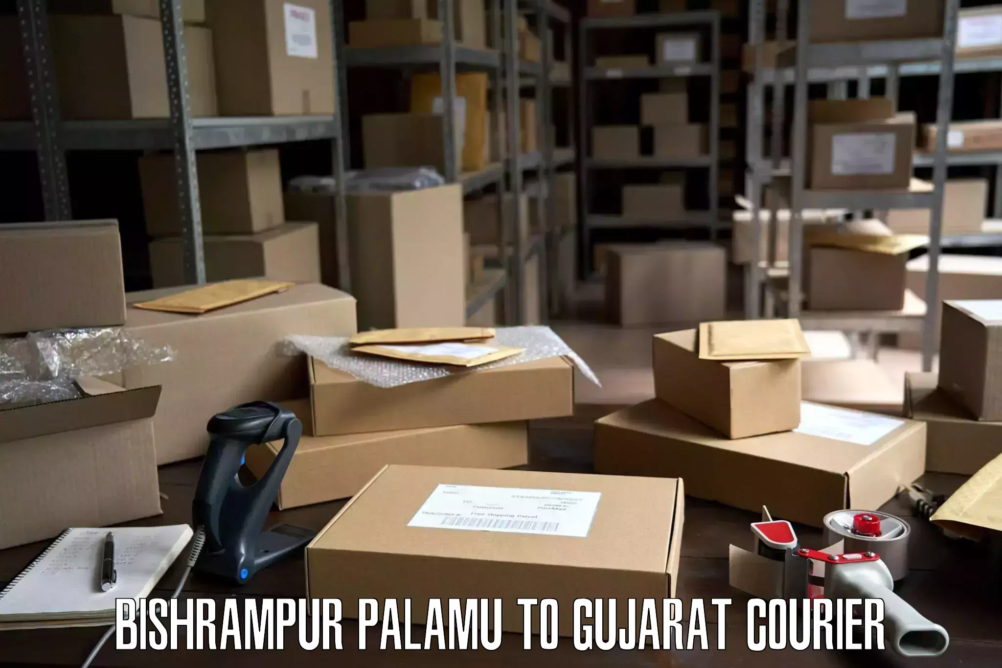 Expert furniture transport Bishrampur Palamu to Udhana