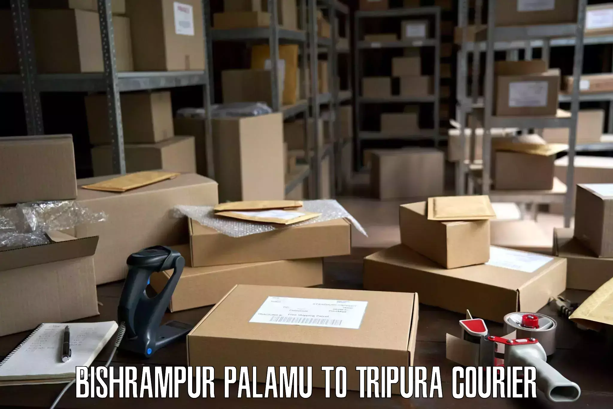 Efficient furniture shifting in Bishrampur Palamu to Tripura