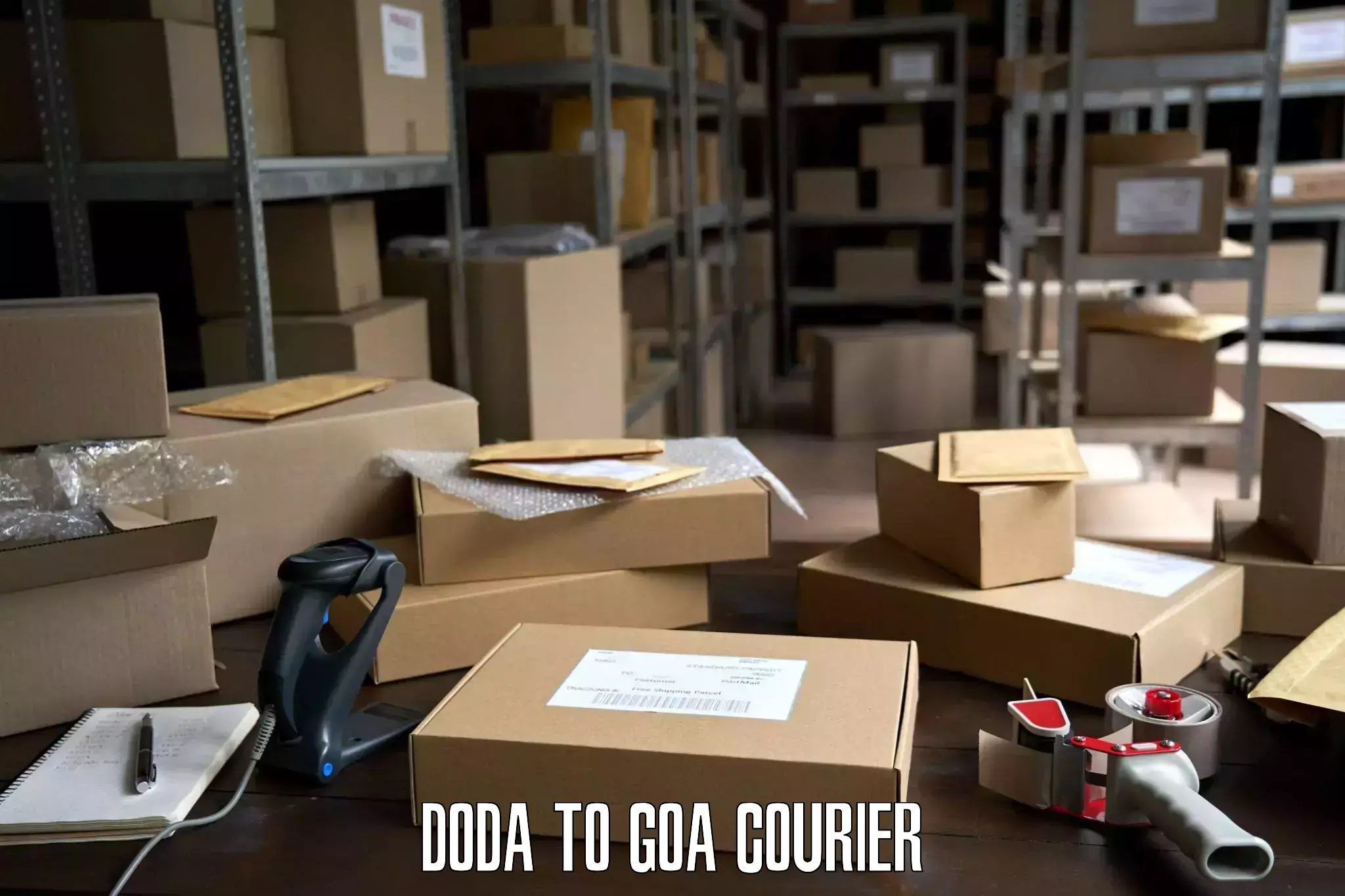 Household goods shipping Doda to Sanvordem