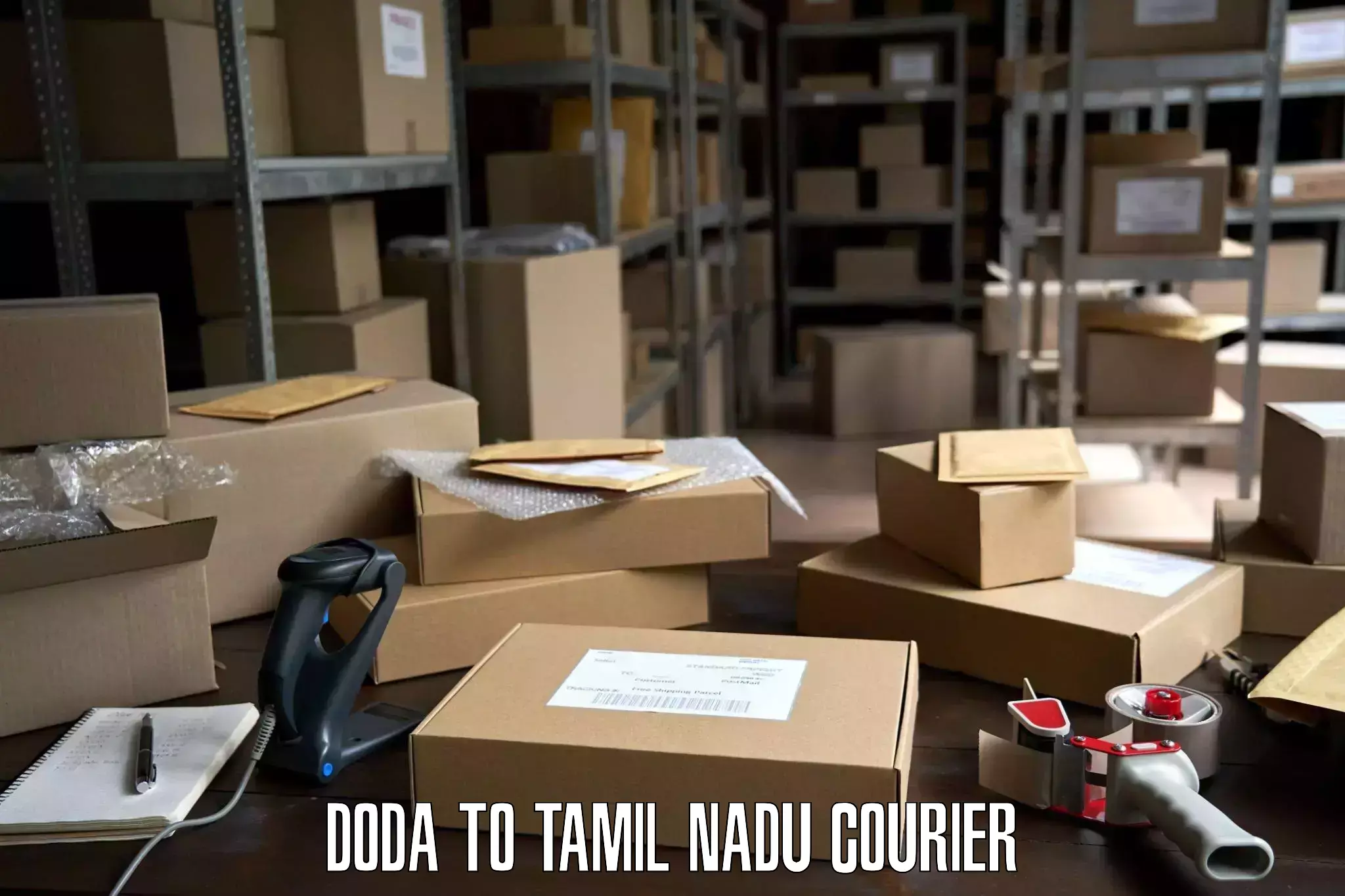 Professional household moving Doda to Thirukkattupalli