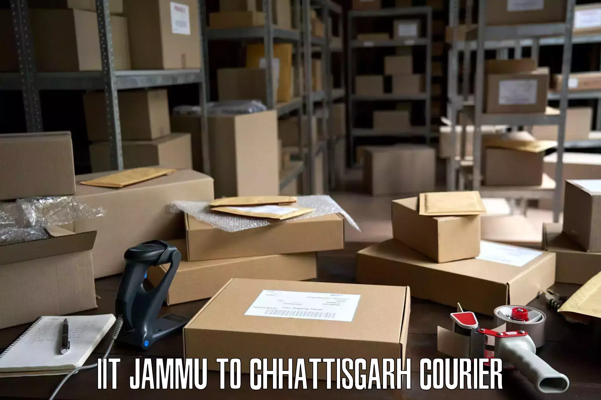 Household goods movers IIT Jammu to Pratappur