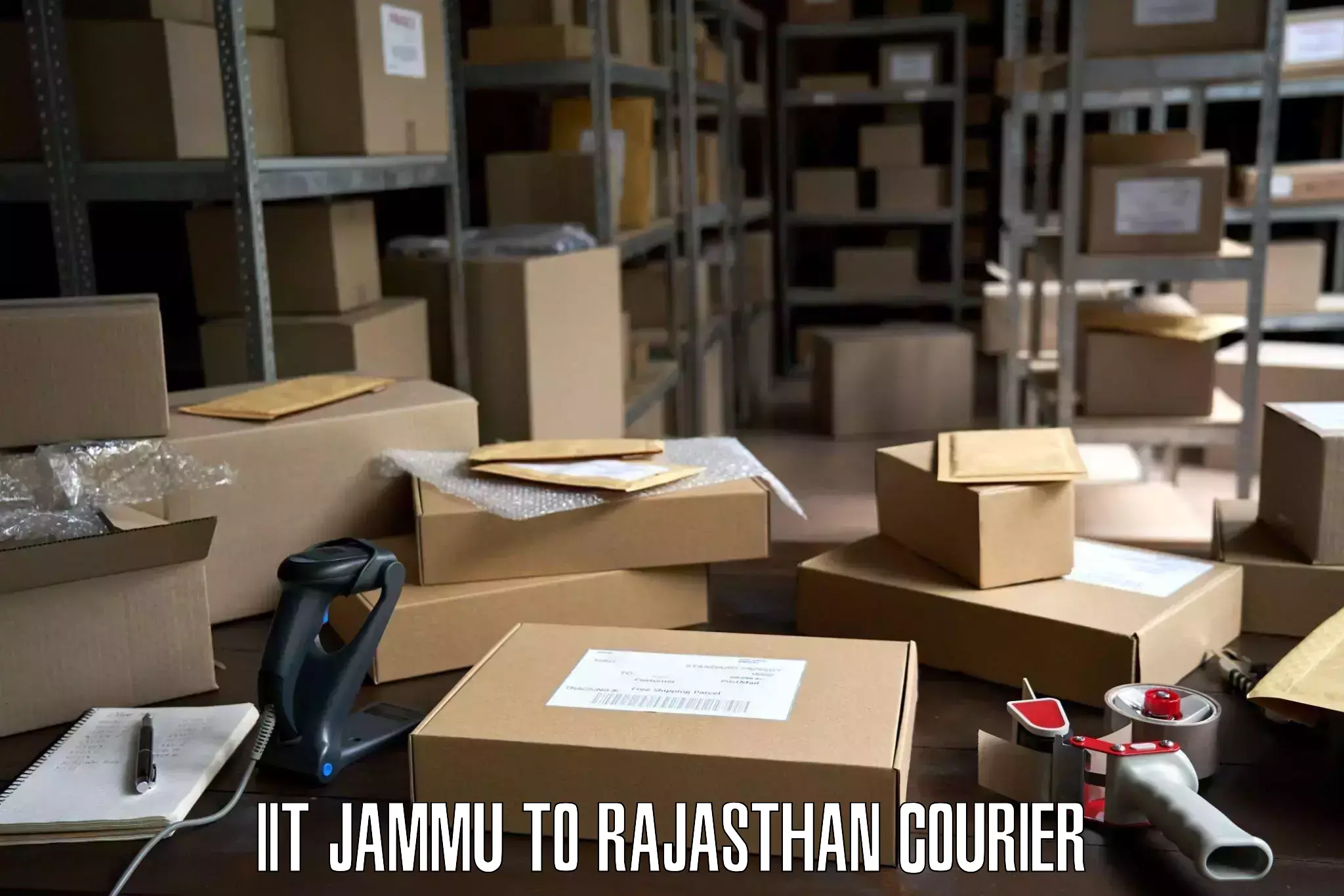 Efficient packing and moving IIT Jammu to Rajasthan