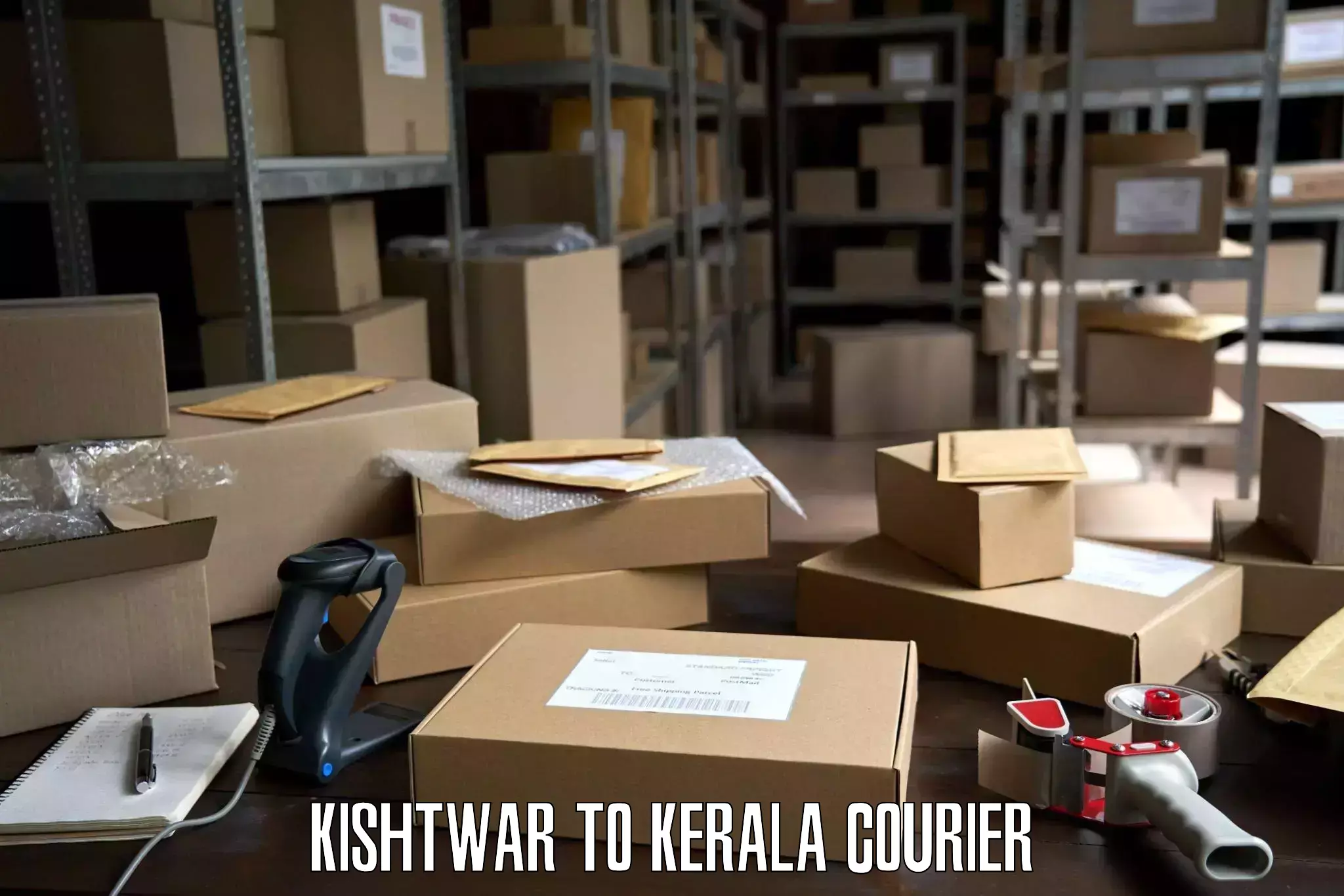 Home moving service Kishtwar to Kerala