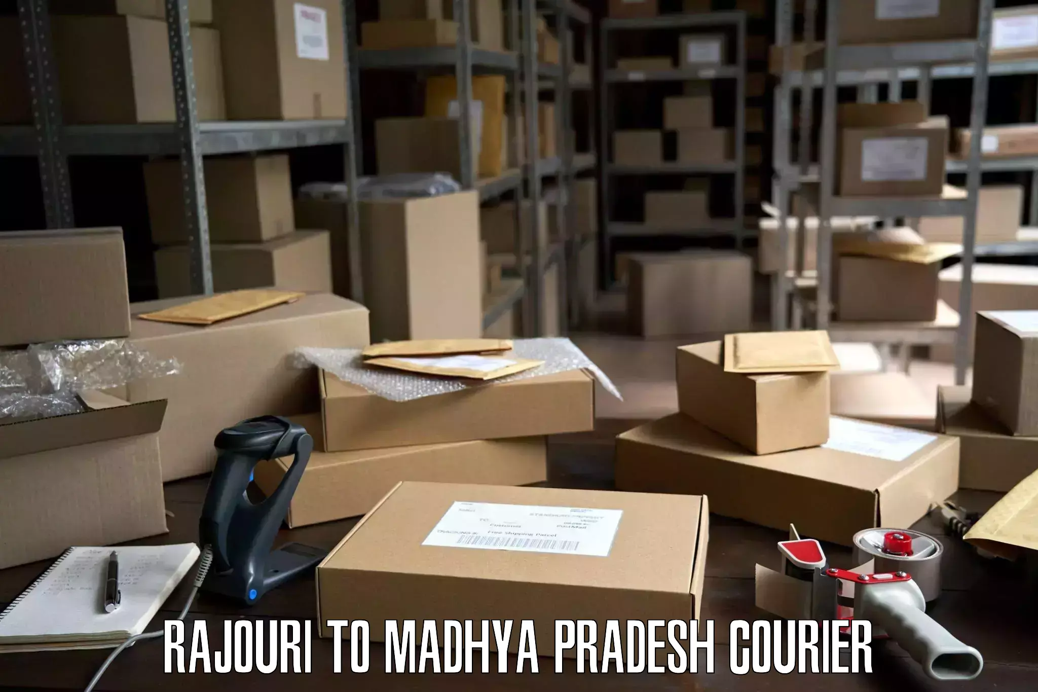 Home goods movers Rajouri to Madhya Pradesh