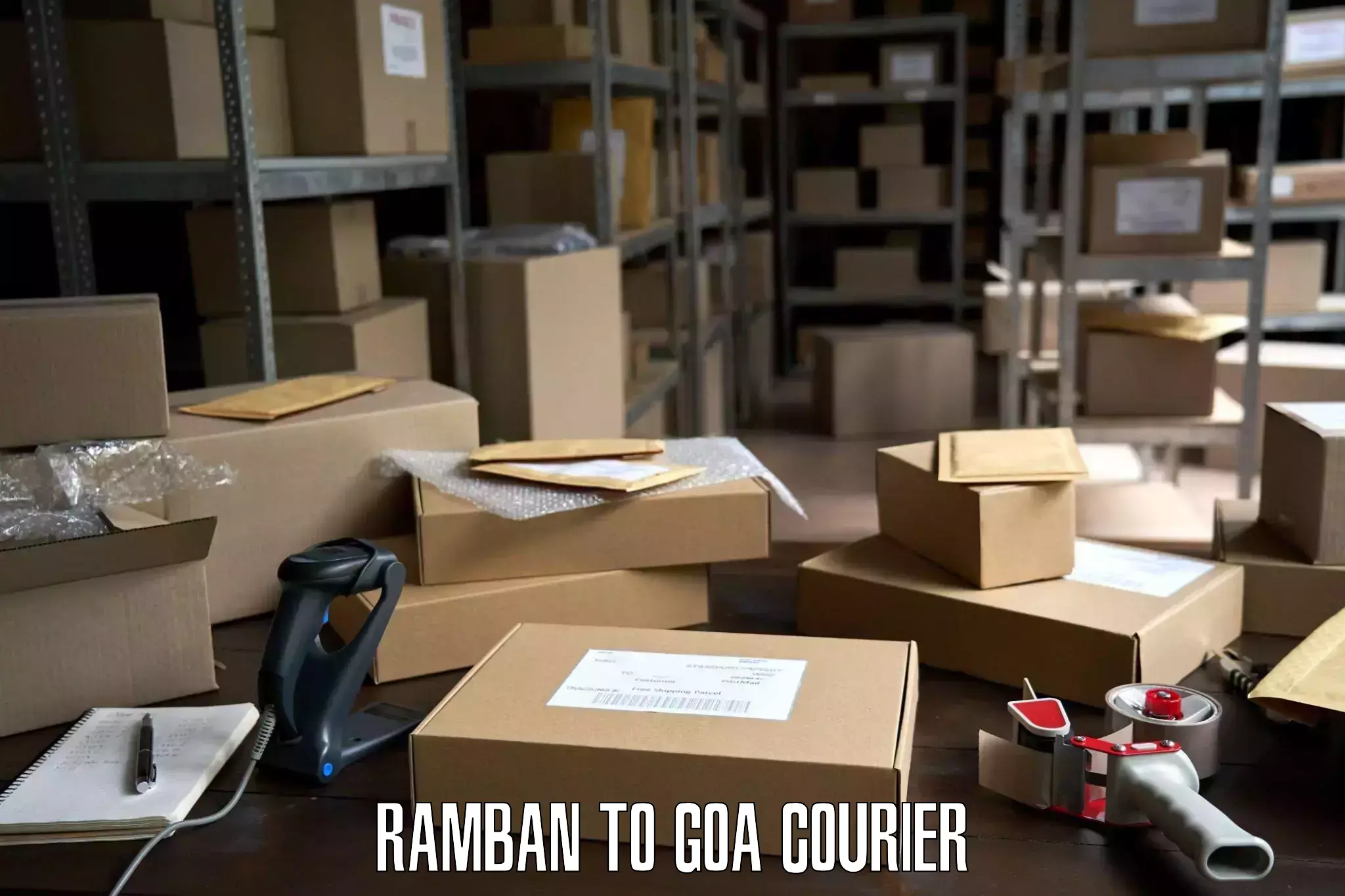 Safe furniture transport Ramban to Goa
