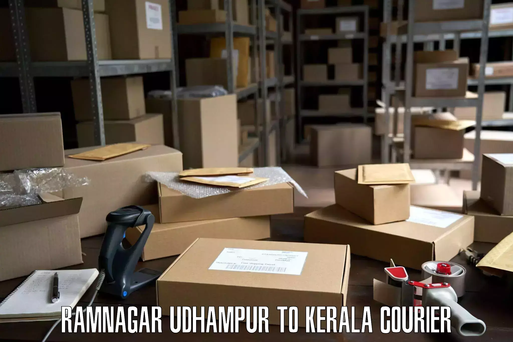 Furniture shipping services Ramnagar Udhampur to Cochin University of Science and Technology