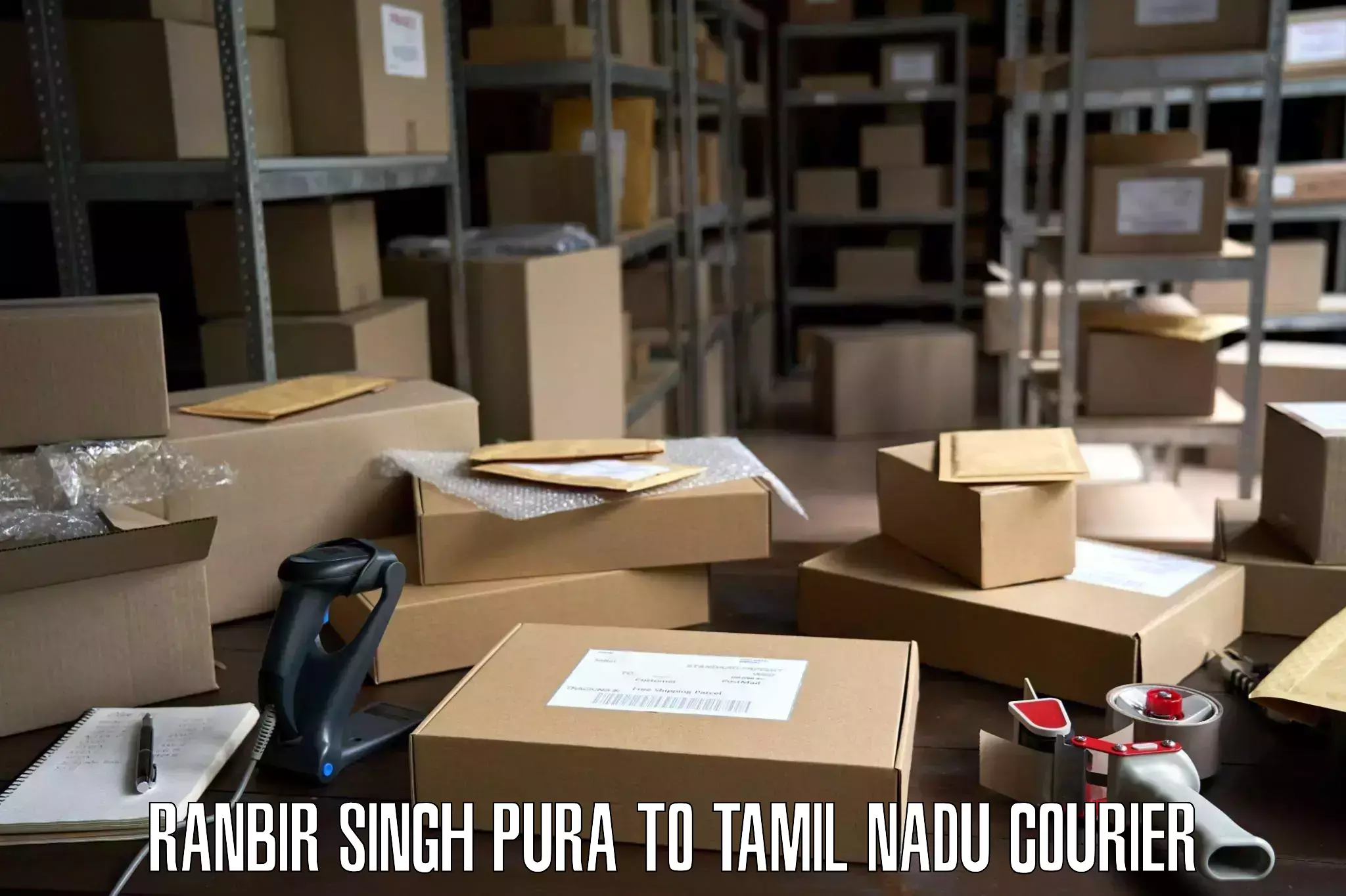 Household goods movers and packers in Ranbir Singh Pura to Chennai Port