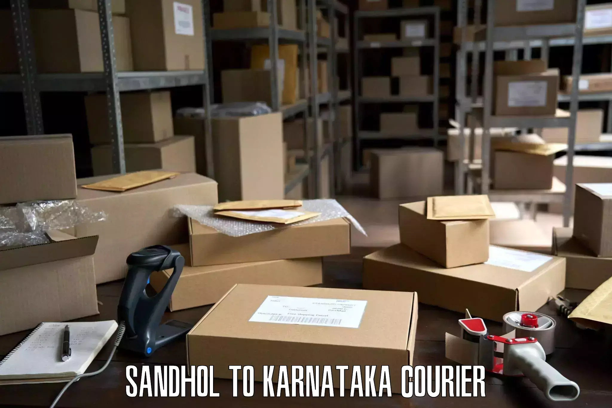 Furniture moving and handling Sandhol to Bangalore