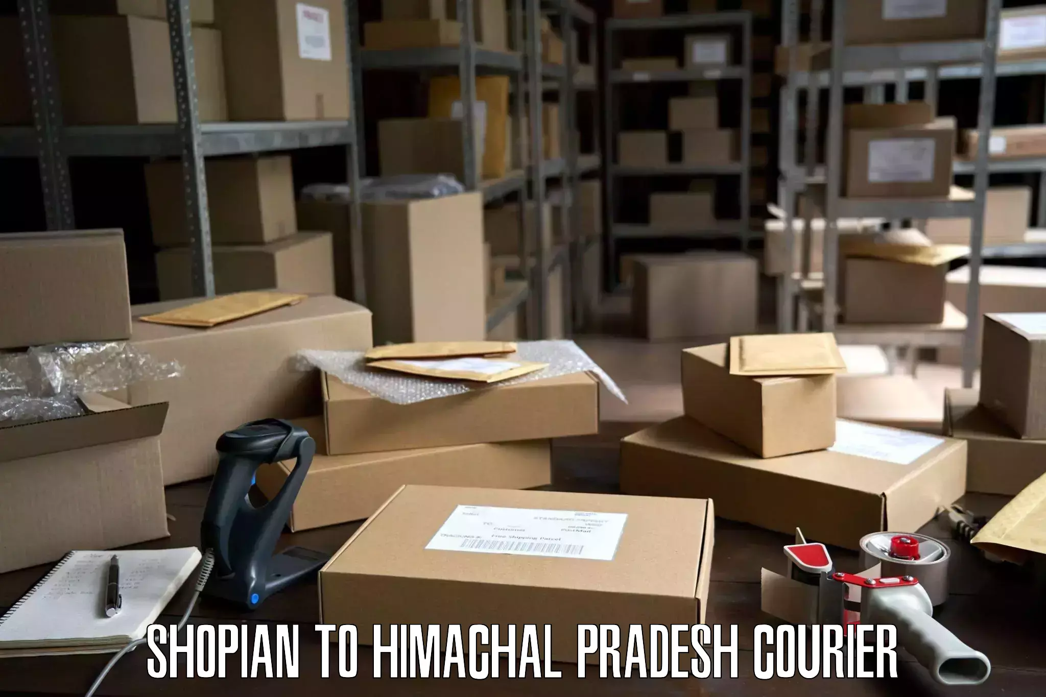 Efficient moving and packing Shopian to Himachal Pradesh