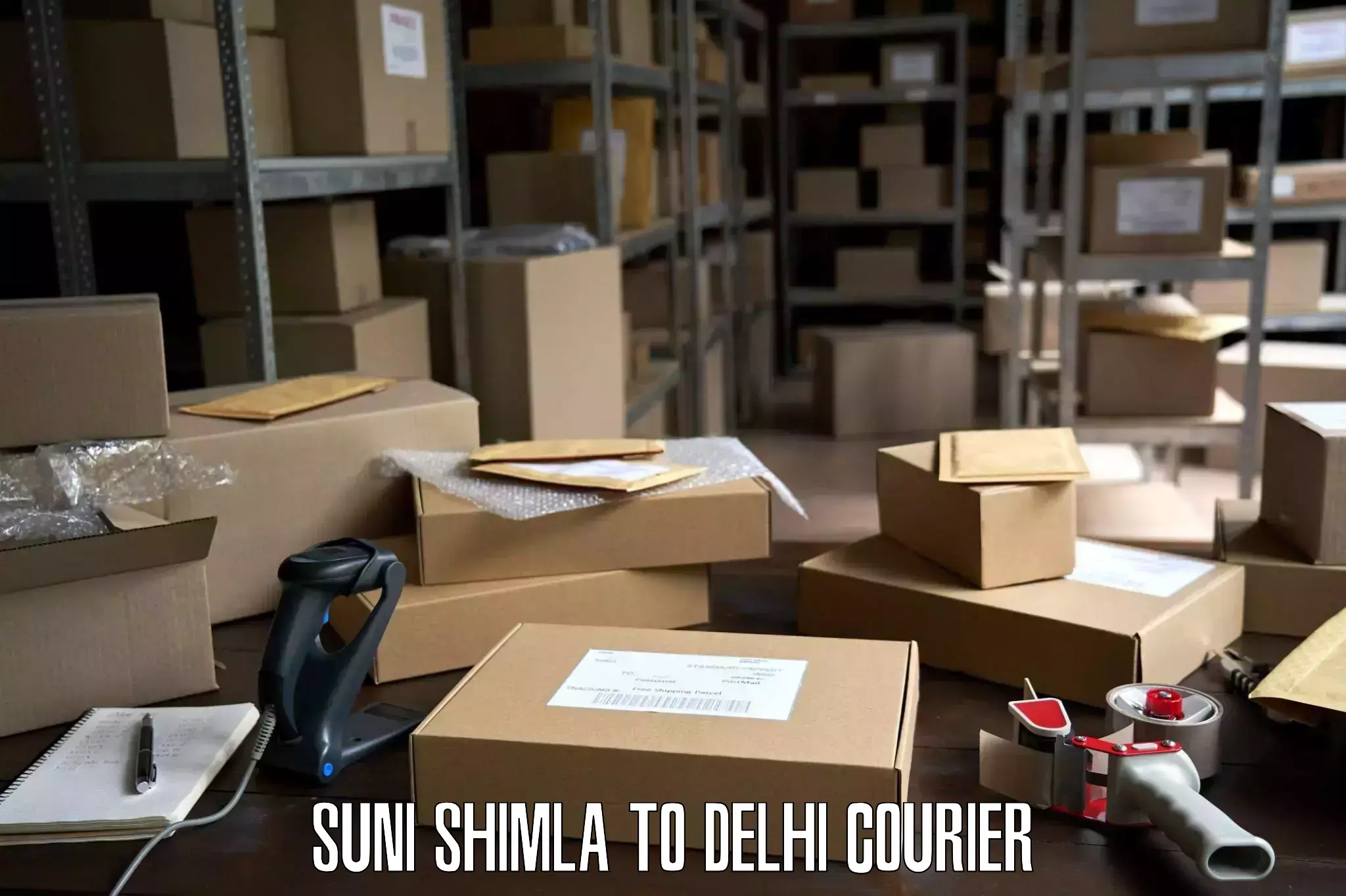 Skilled household transport Suni Shimla to East Delhi