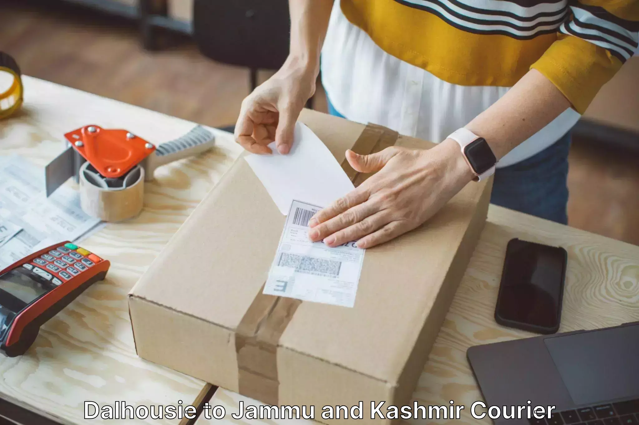Luggage shipping options Dalhousie to Jammu and Kashmir