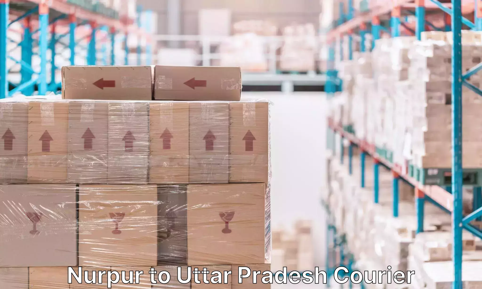 Luggage shipping rates calculator Nurpur to Gorakhpur