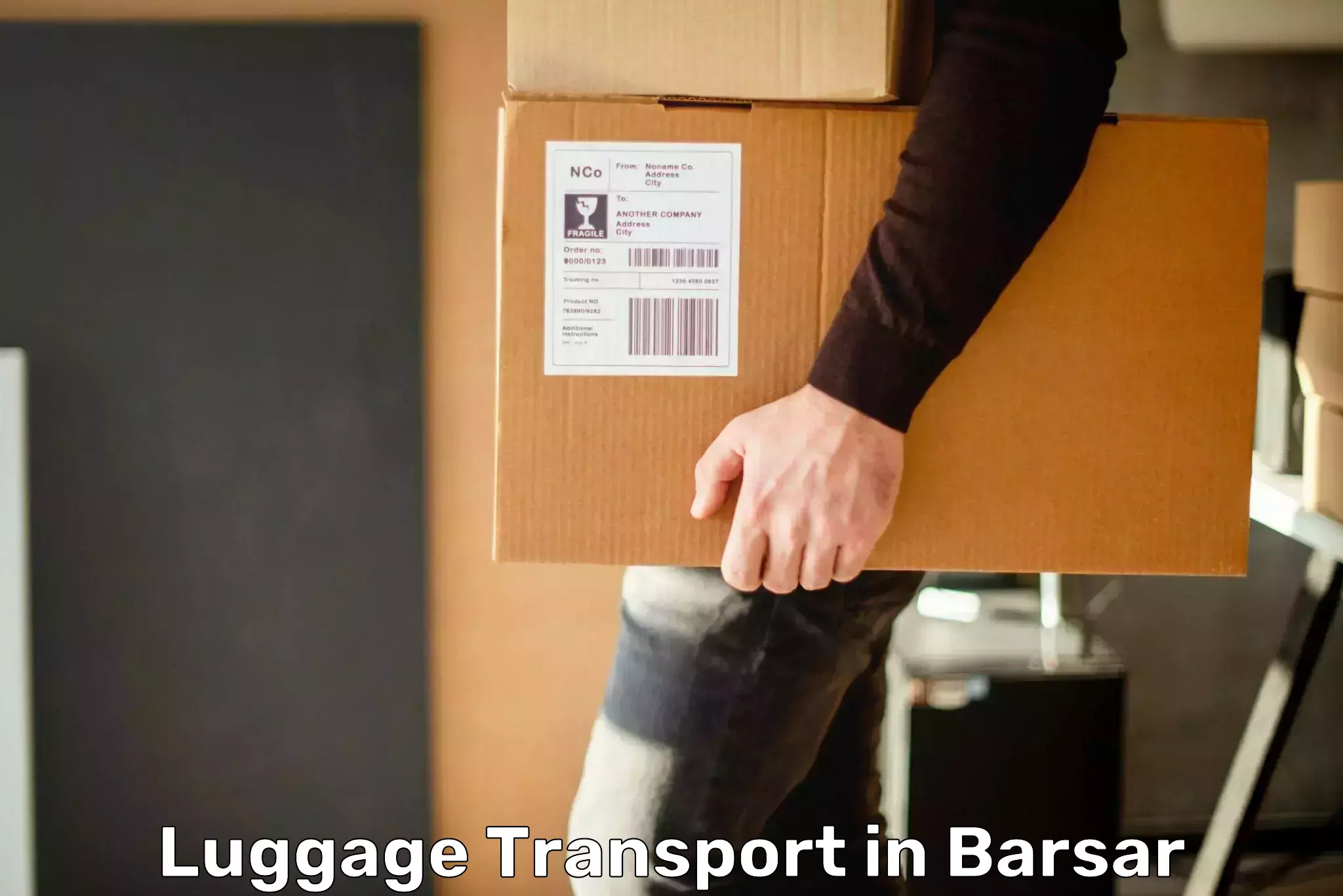 Electronic items luggage shipping in Barsar