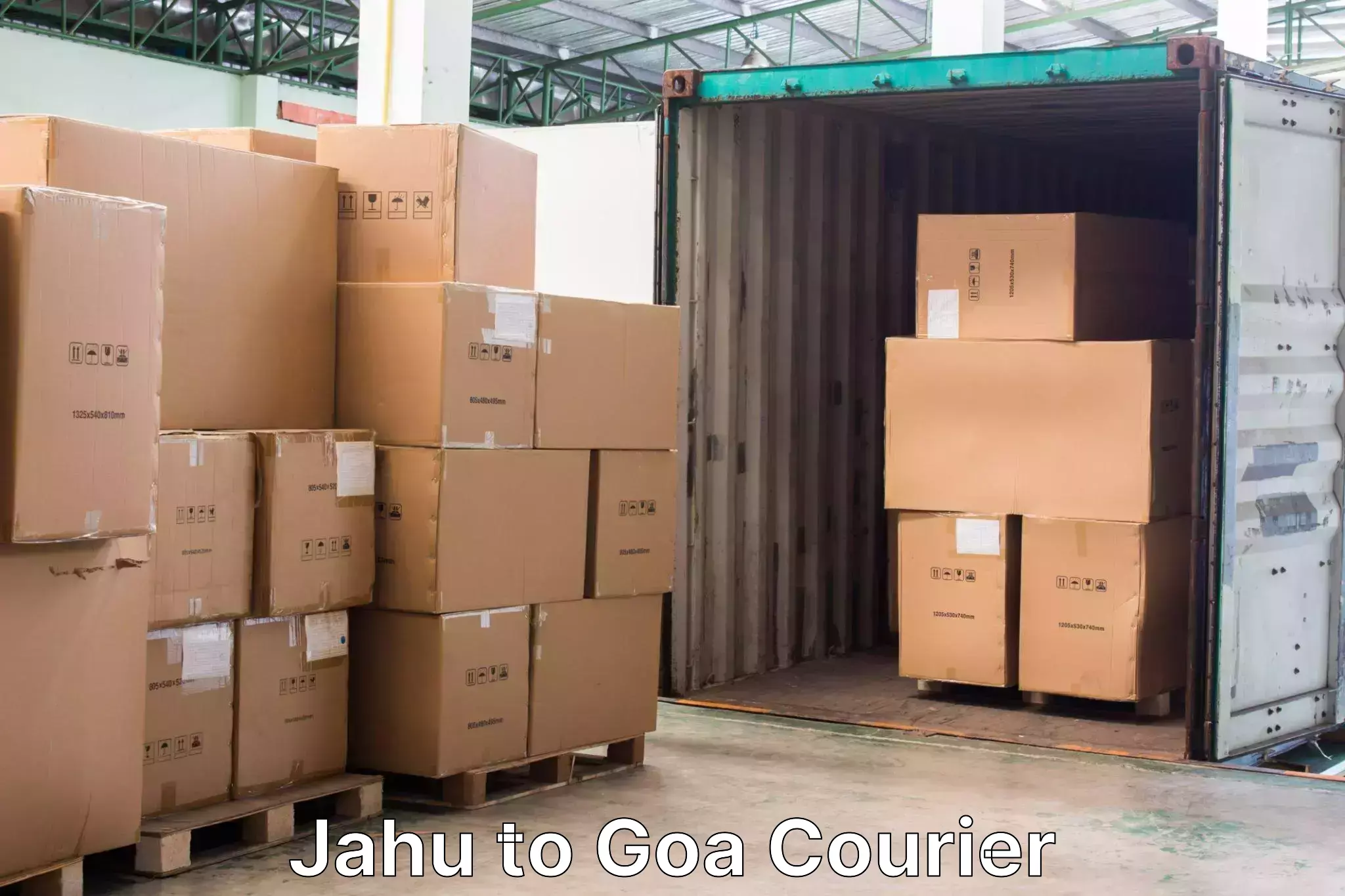 Luggage delivery system Jahu to Panaji