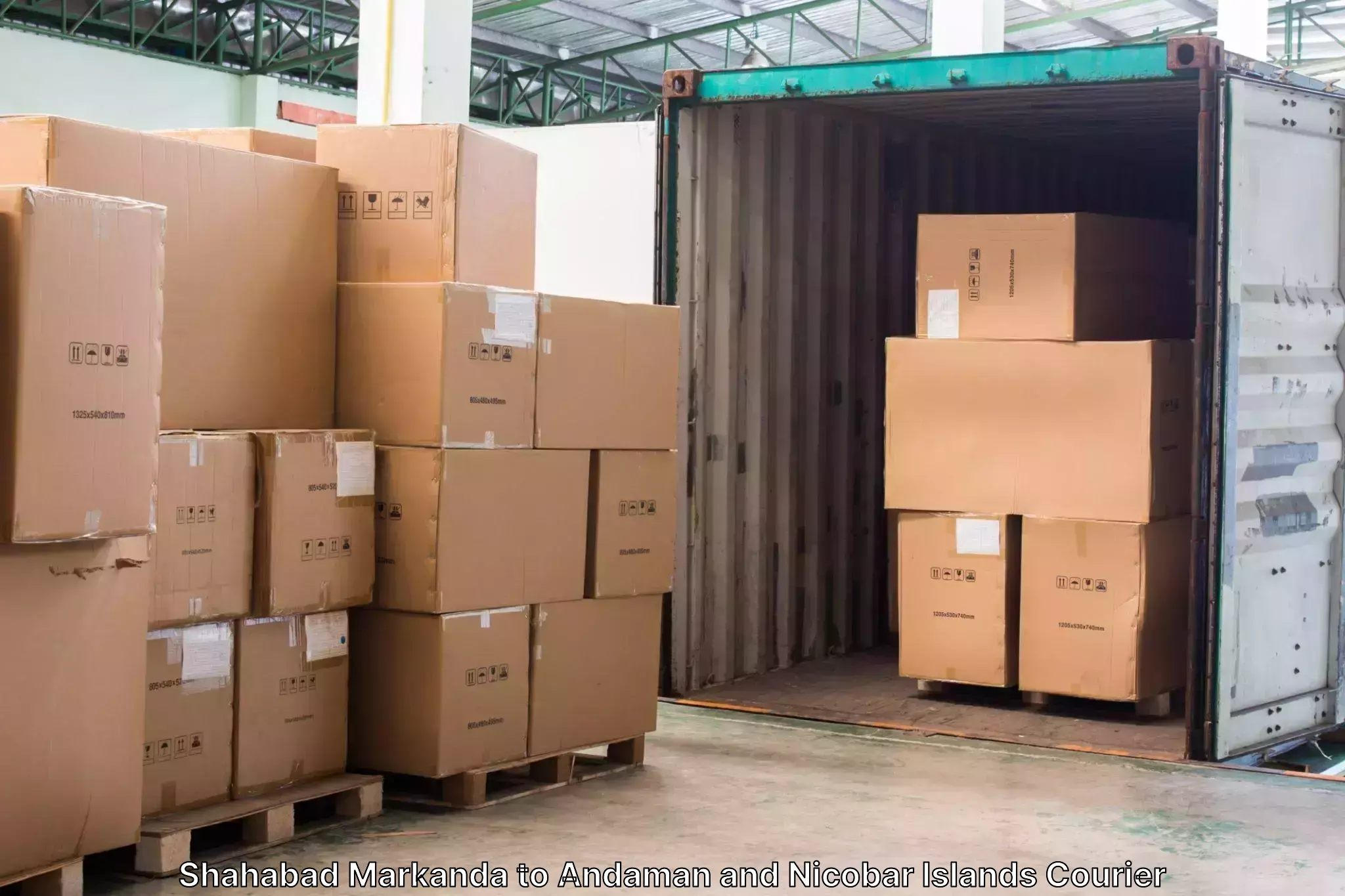 Luggage shipment tracking Shahabad Markanda to North And Middle Andaman
