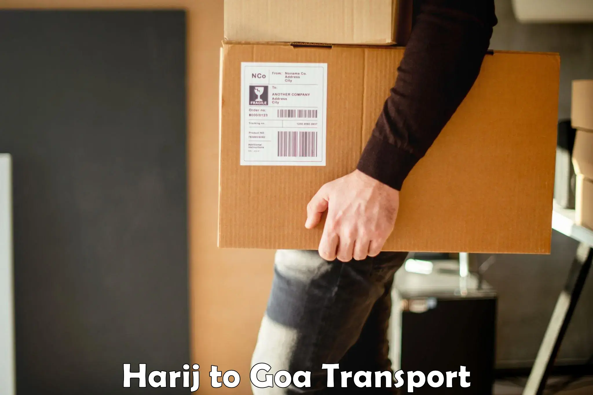 Bike shipping service Harij to Goa University