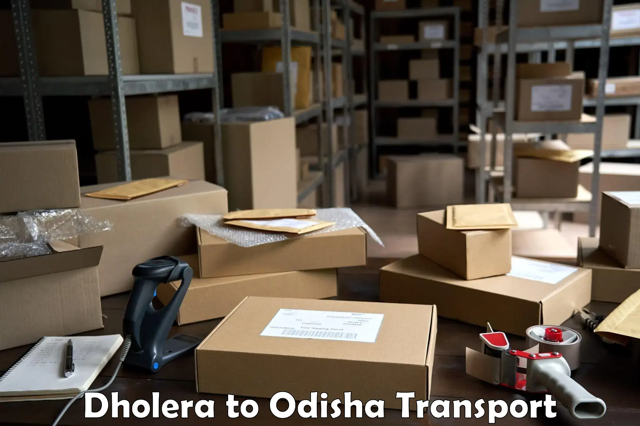 Nearest transport service Dholera to Khariaguda