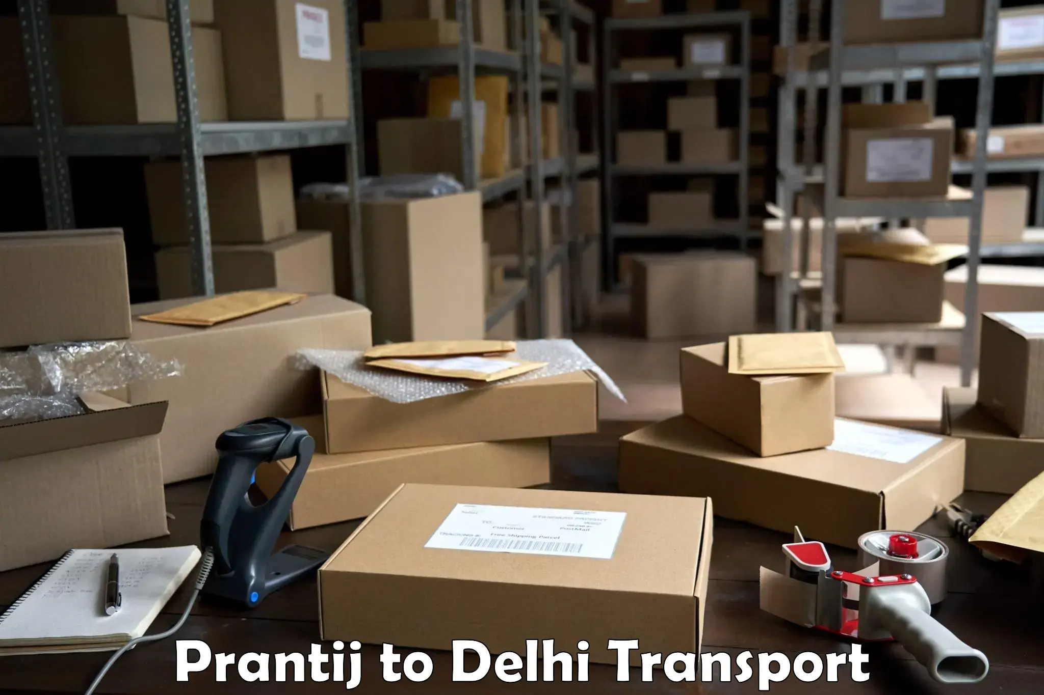 Goods delivery service Prantij to Krishna Nagar