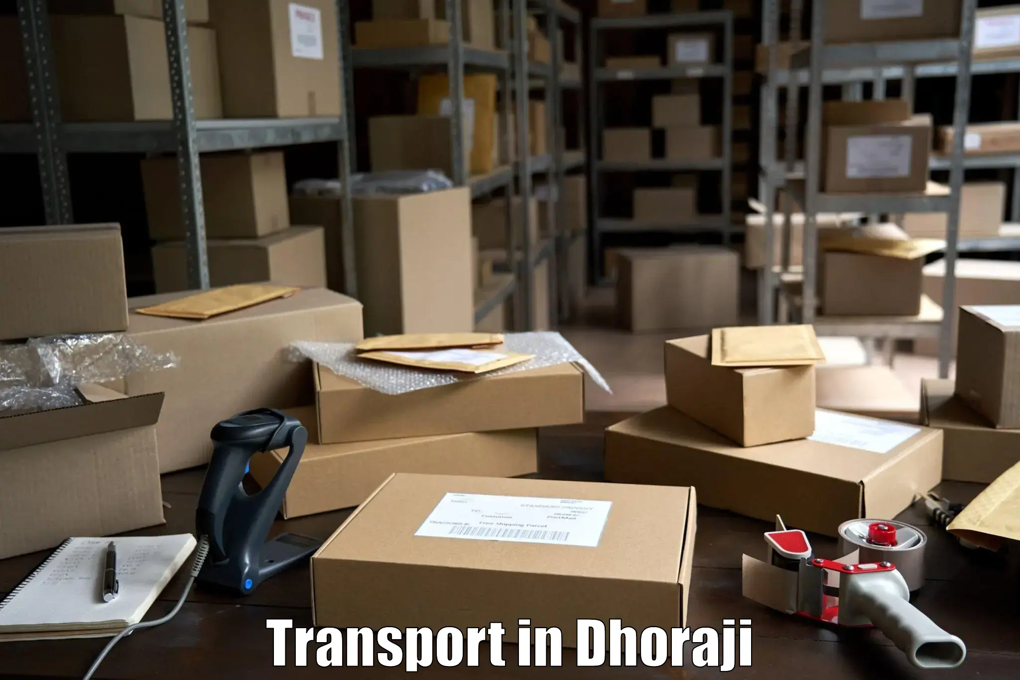 Package delivery services in Dhoraji