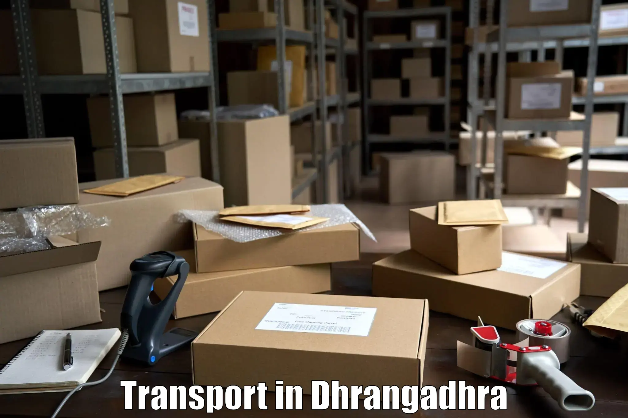 Express transport services in Dhrangadhra