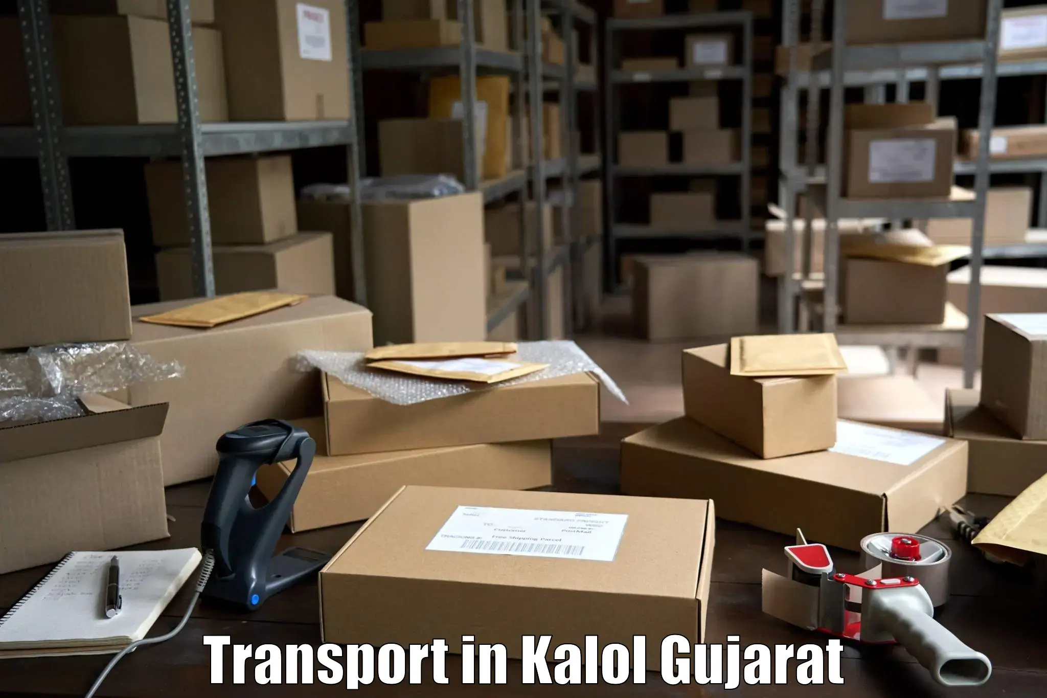 Cargo transportation services in Kalol Gujarat