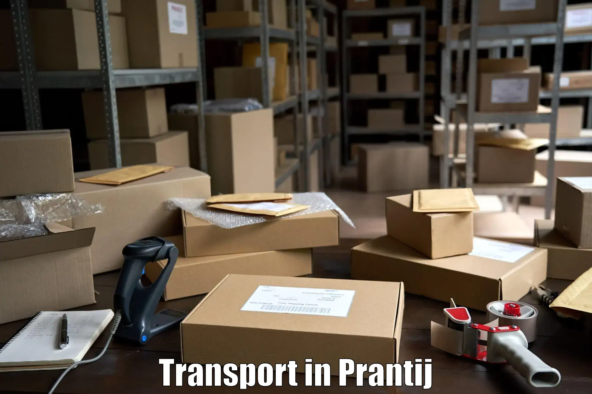Part load transport service in India in Prantij