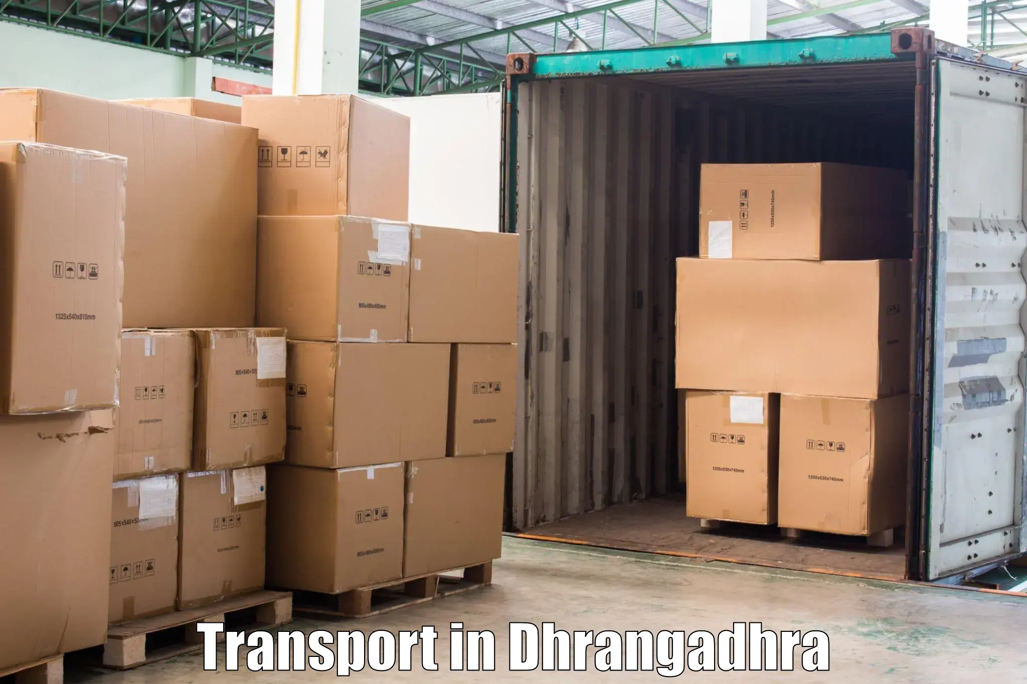 Cargo train transport services in Dhrangadhra